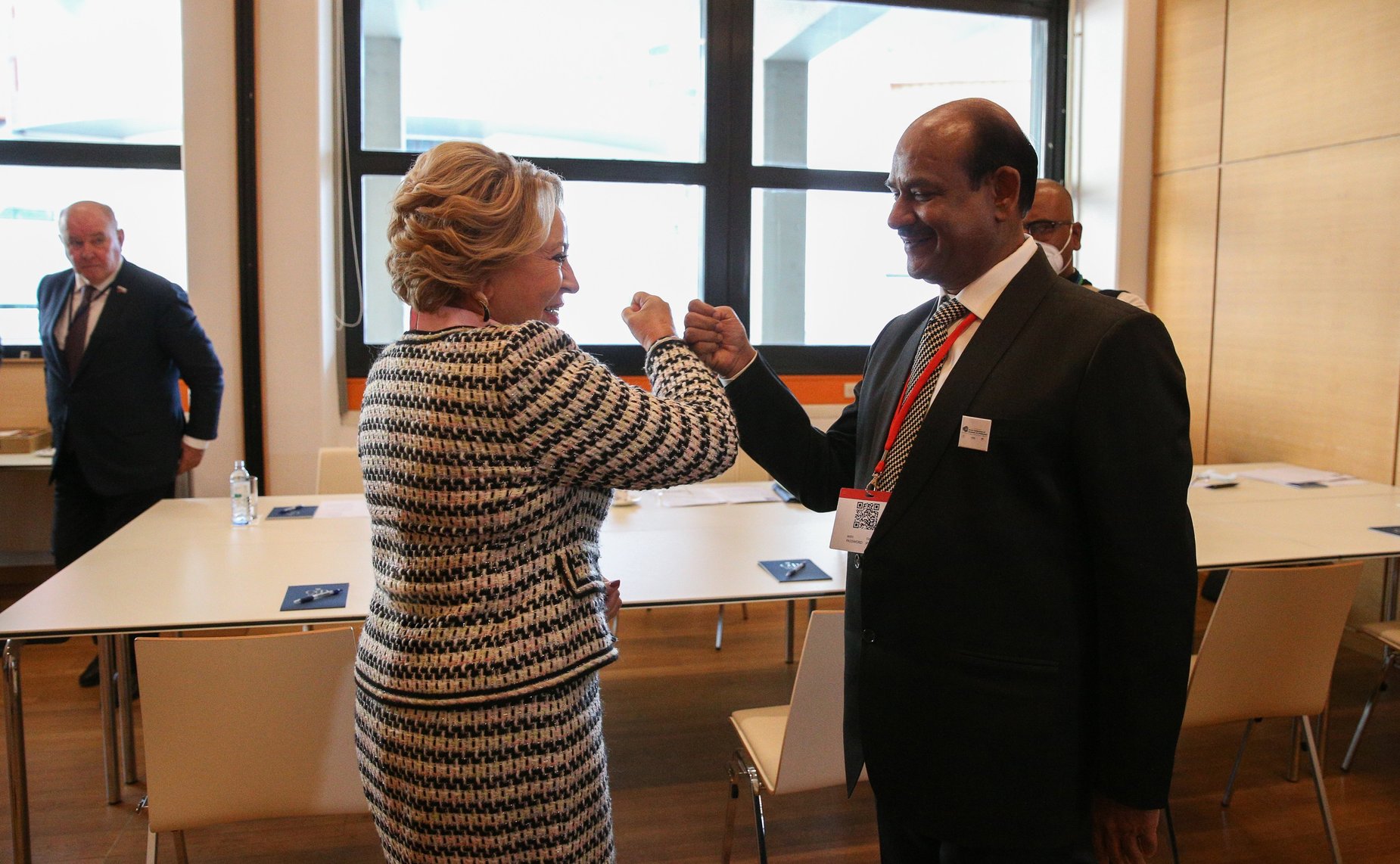 Валентина Матвиенко провела встречу со Спикером Народной палаты Парламента Республики Индии Шри Омом Бирлой