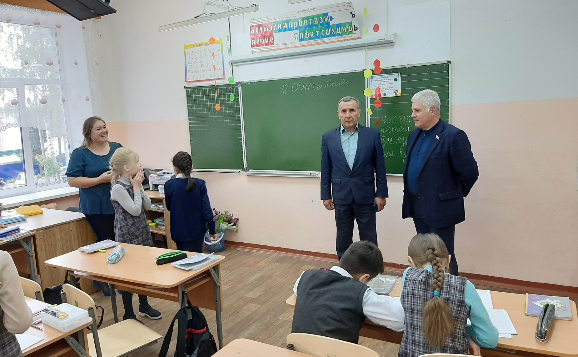 Сергей Мартынов встретился с кадетами двух школ в Марий Эл