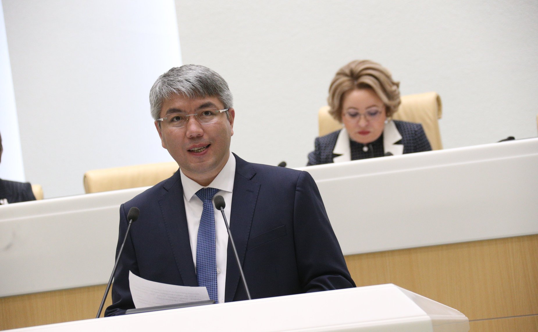 Глава Республики Бурятия Алексей Цыденов