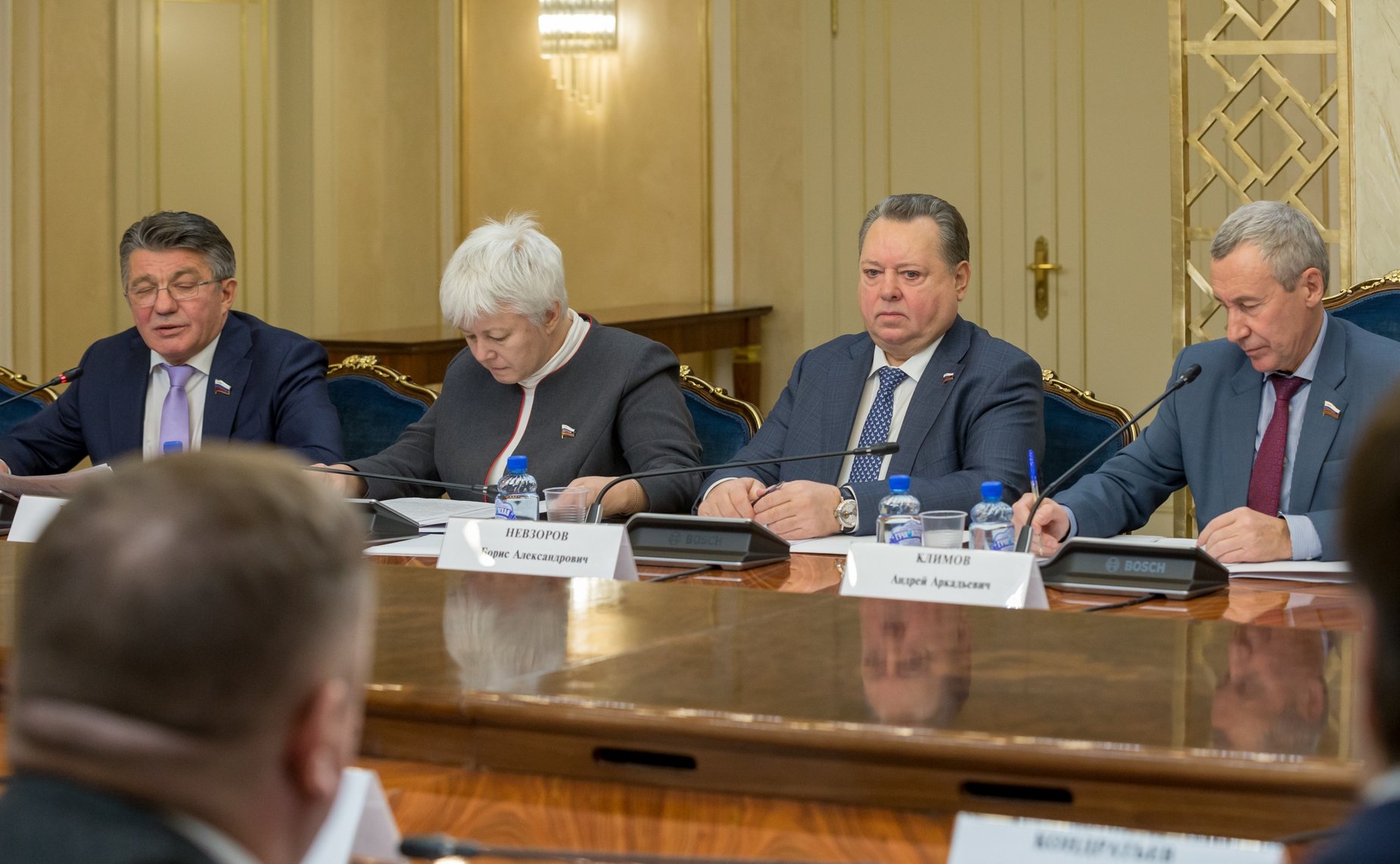 Заседание Временной комиссии СФ по защите государственного суверенитета и предотвращению вмешательства во внутренние дела РФ