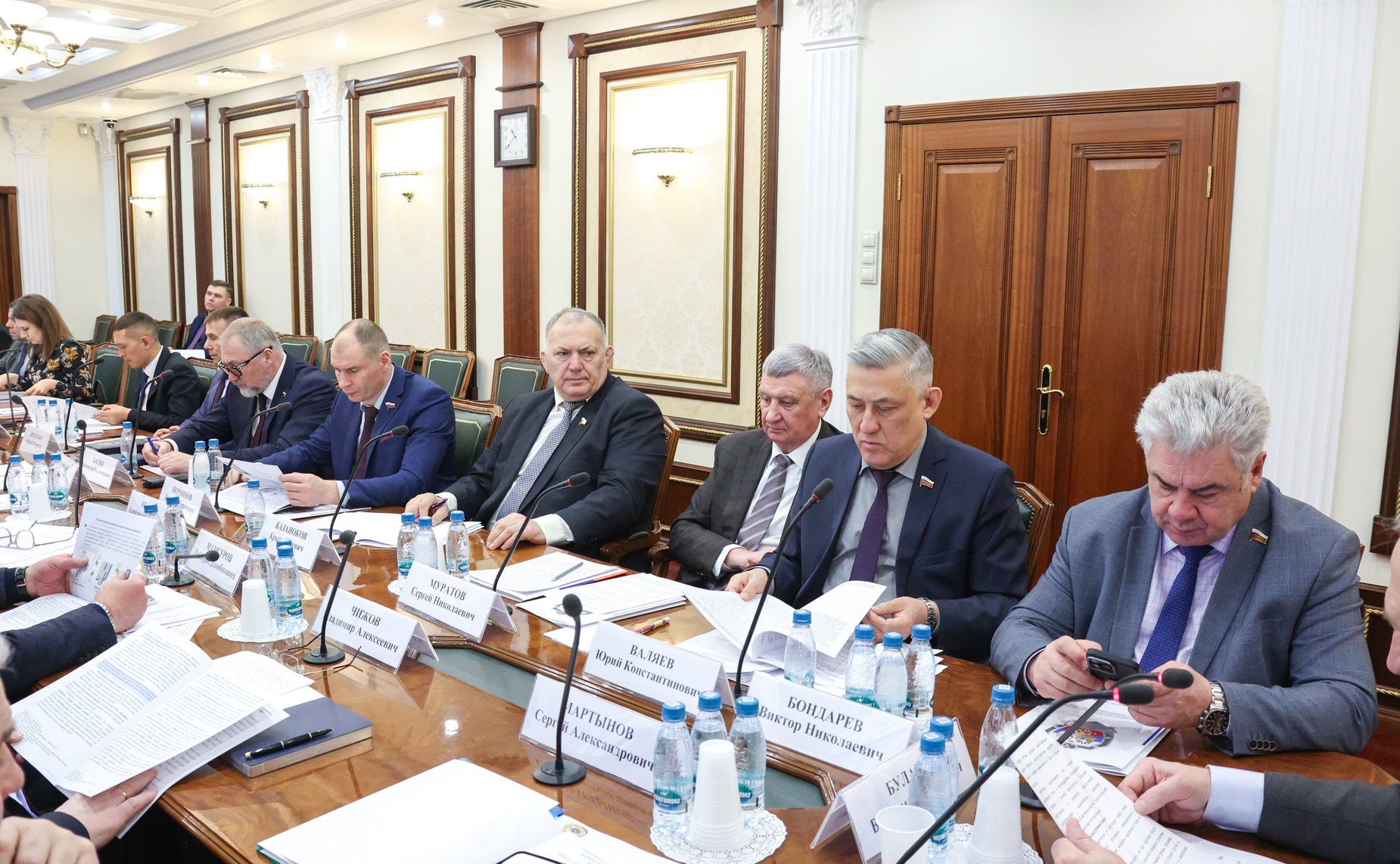 Совещание Комитета СФ по обороне и безопасности «О ходе эксперимента по сбору биометрической информации в пунктах пропуска через государственную границу Российской Федерации»