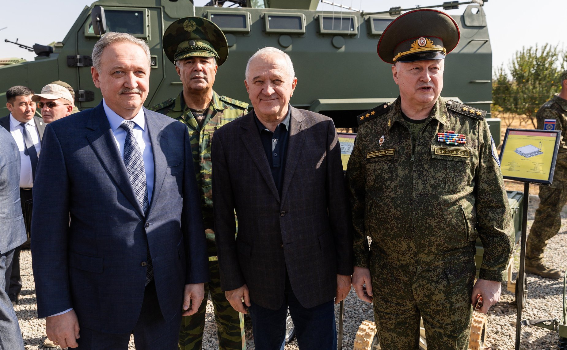 Владимир Булавин принял участие в качестве наблюдателей на совместных (специальных) учениях с Войсками (Коллективными силами) ОДКБ