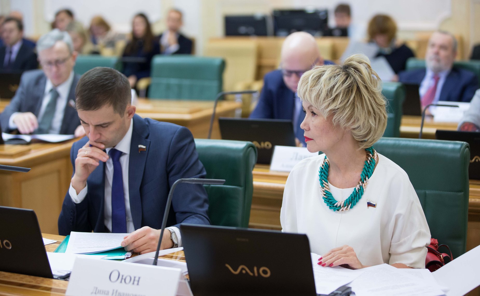 Дмитрий Шатохин и Дина Оюн