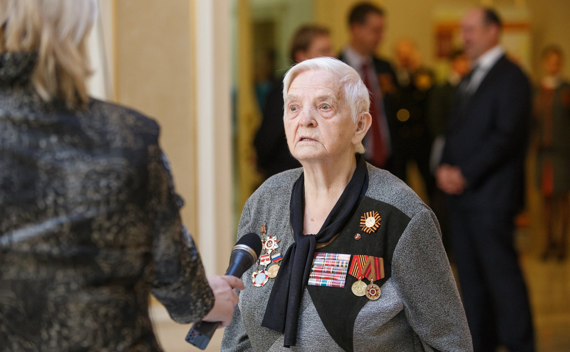 Торжественная встреча руководства Федерального Собрания с ветеранами Великой Отечественной войны