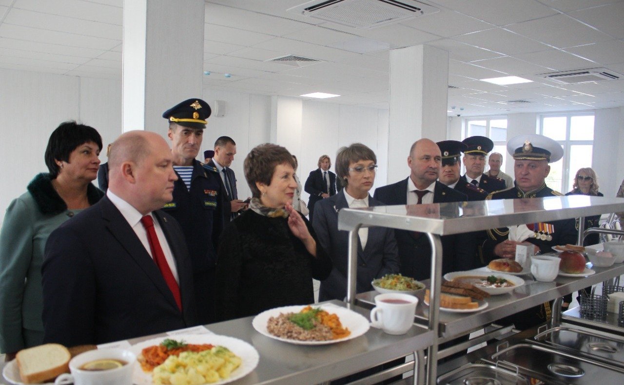 Екатерина Алтабаева приняла участие в торжественной церемонии открытия здания кадетского корпуса Следственного комитета Российской Федерации им. В. И. Истомина в Севастополе