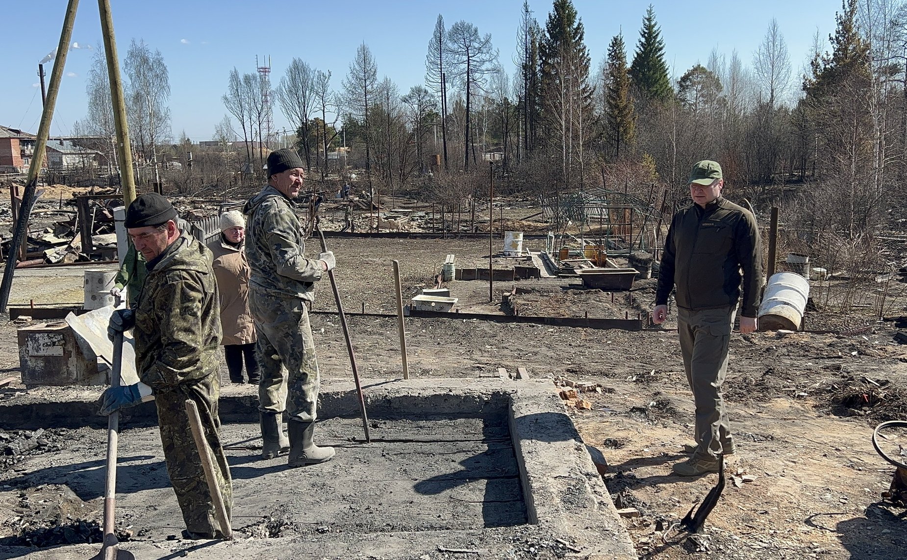 Виктор Шептий в ходе рабочей поездки в регион посетил п. Сосьва