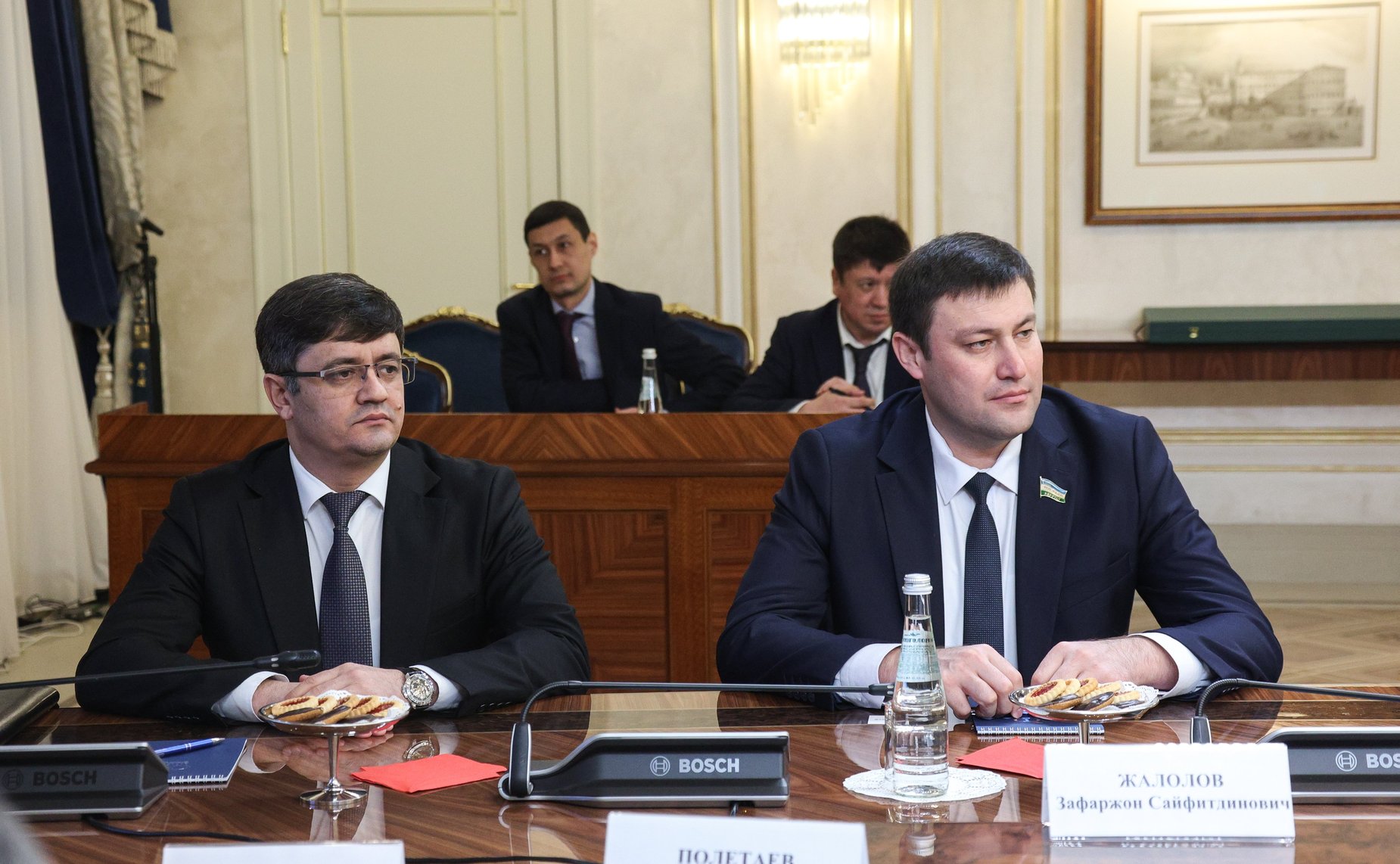 Валентина Матвиенко провела встречу со Спикером Законодательной палаты Олий Мажлиса Республики Узбекистан Нуриддином Исмоиловым