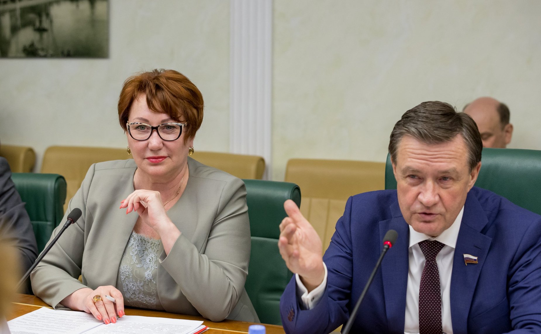 Елена Перминова и Сергей Рябухин