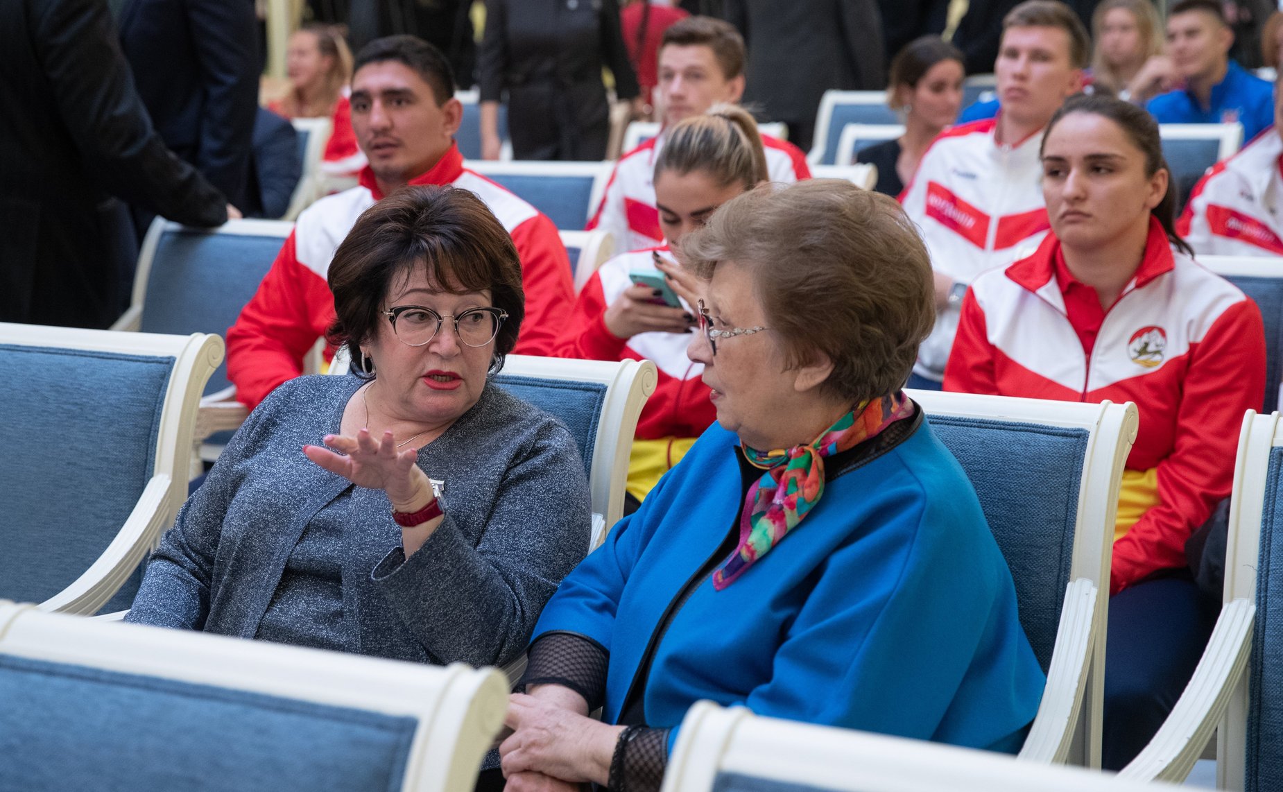 Церемония награждения победителей и призёров IV летней Спартакиады молодежи России в Совете Федерации