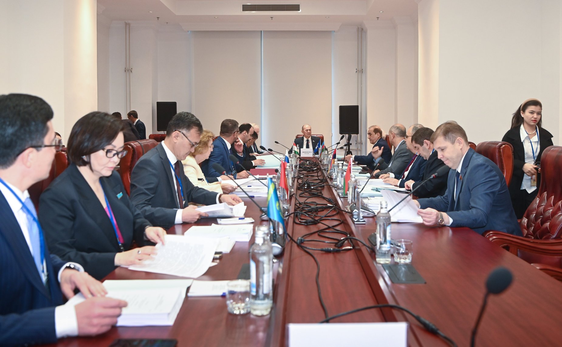 Сенаторы РФ приняли участие в заседании Постоянной комиссии МПА СНГ по правовым вопросам