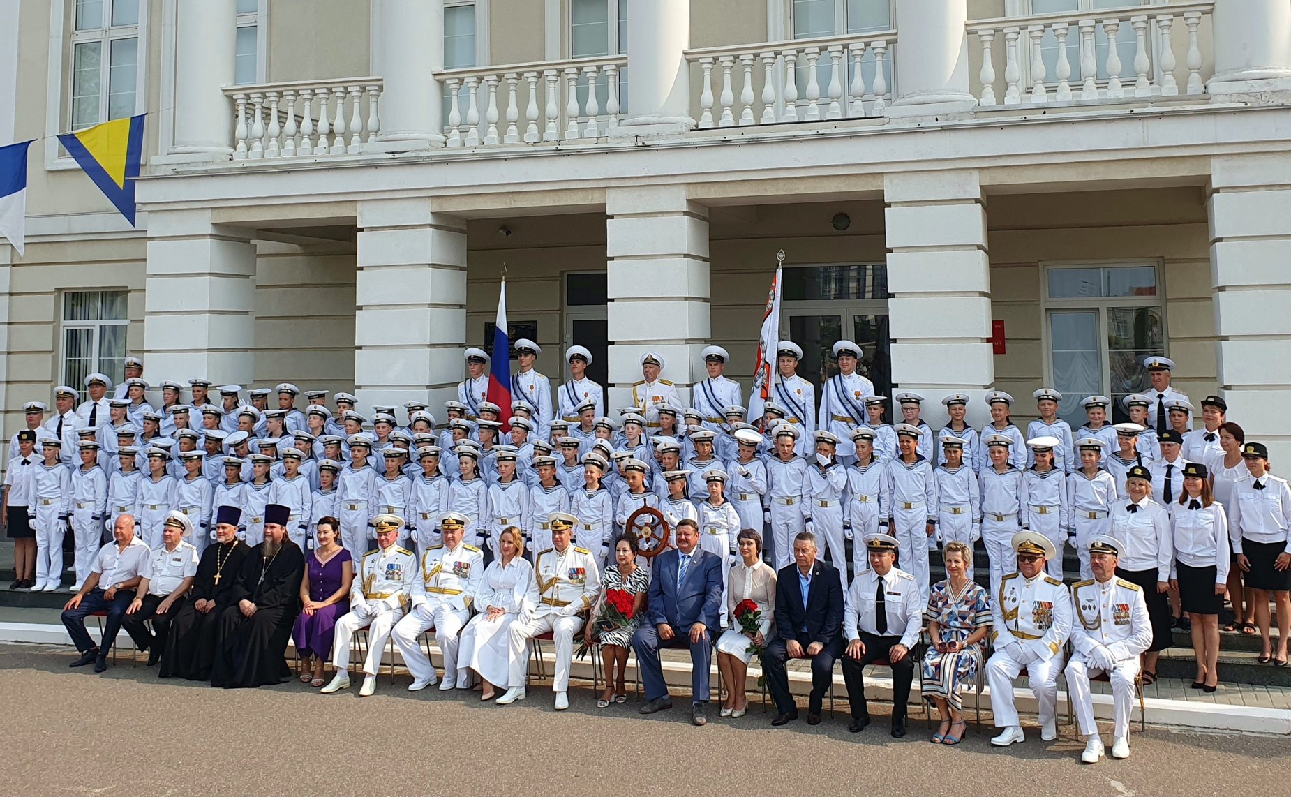 Сергей Колбин поздравил с началом учебного года воспитанников филиала «Нахимовского военно-морского училища» МО РФ