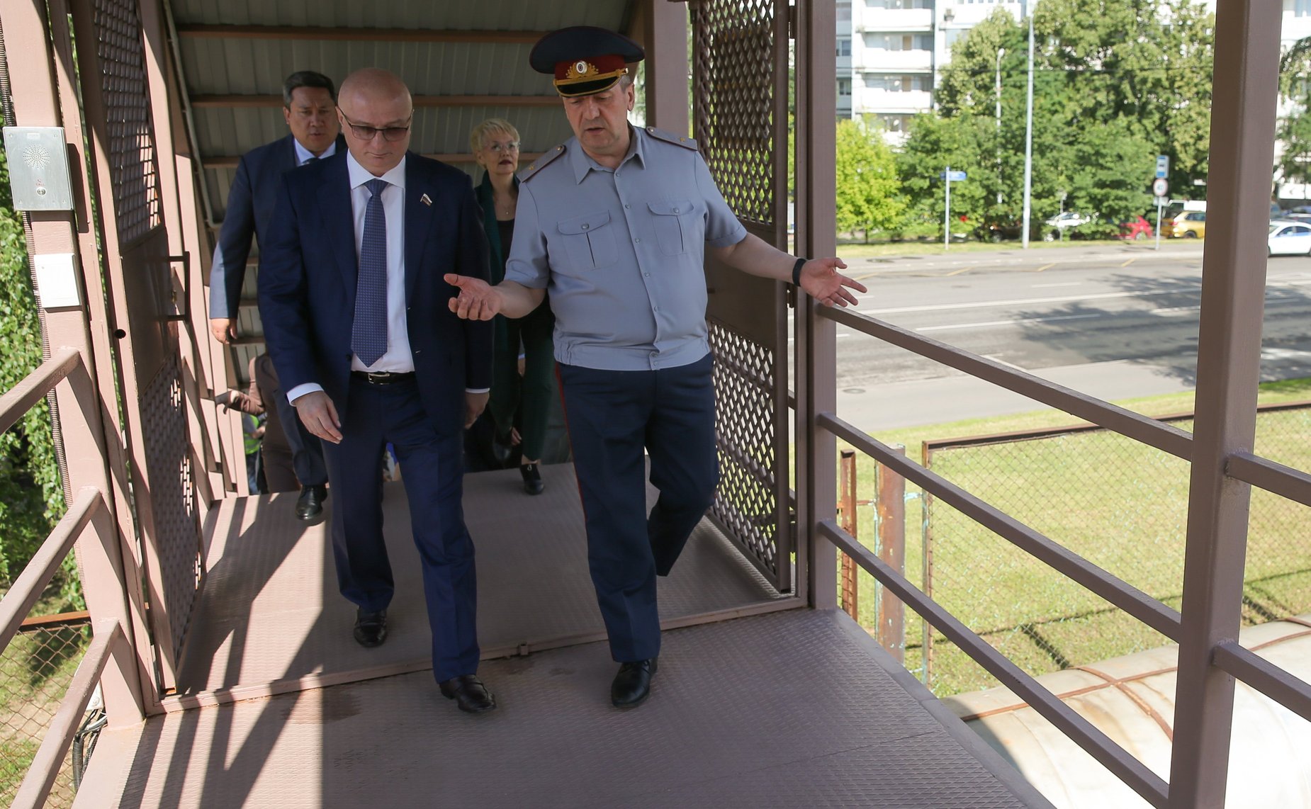 Посещения сенаторами РФ и представителями Минюста России участка, функционирующего как исправительный центр, при ФКУ Колония-поселение № 2 УФСИН России по г. Москве