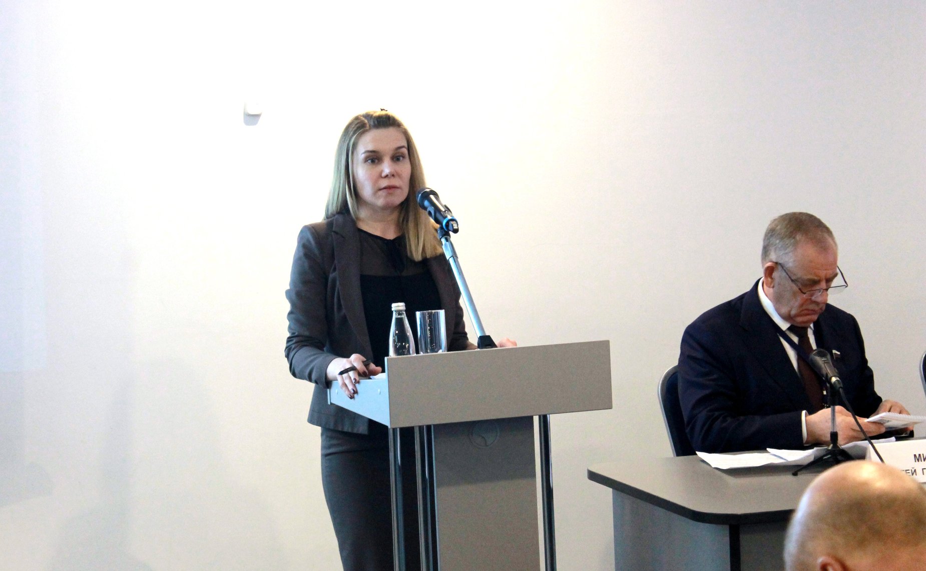 Встреча Сергея Митина и президента Российской Гильдии пекарей и кондитеров Юрия Кацнельсона