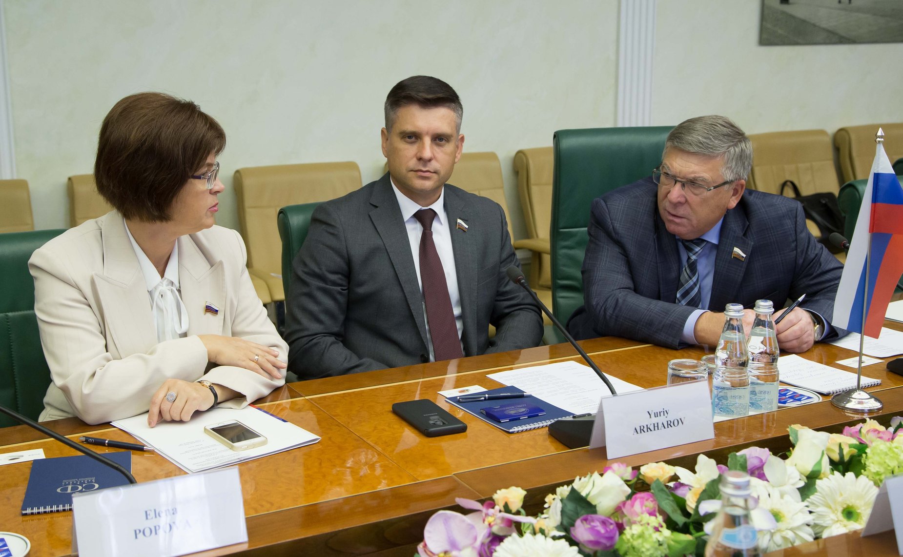 Встреча Валерия Рязанского с делегацией молодых депутатов Всекитайского собрания народных представителей Китайской Народной Республики во главе с депутатом Кон Тао