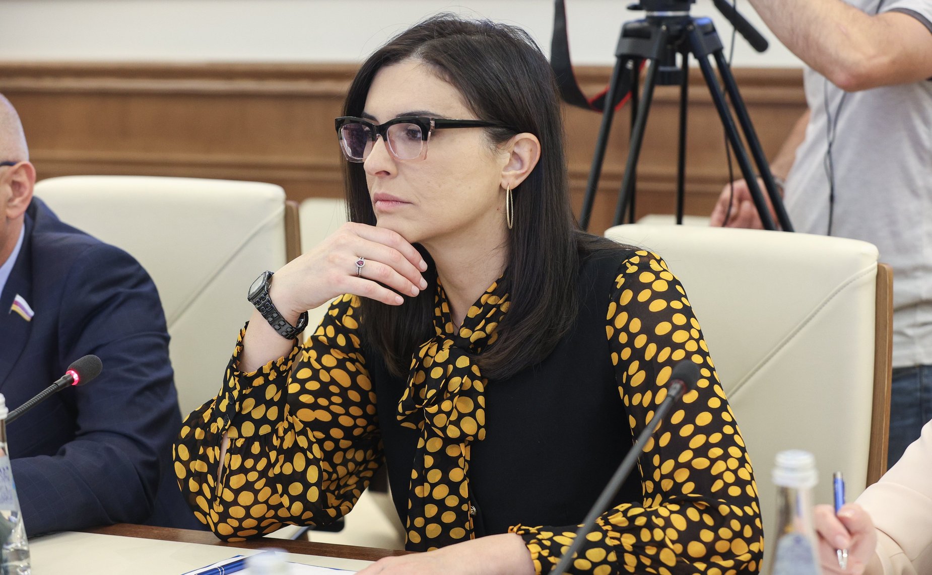 Заседание Комиссии по сотрудничеству Совета Федерации и Парламента Республики Южная Осетия