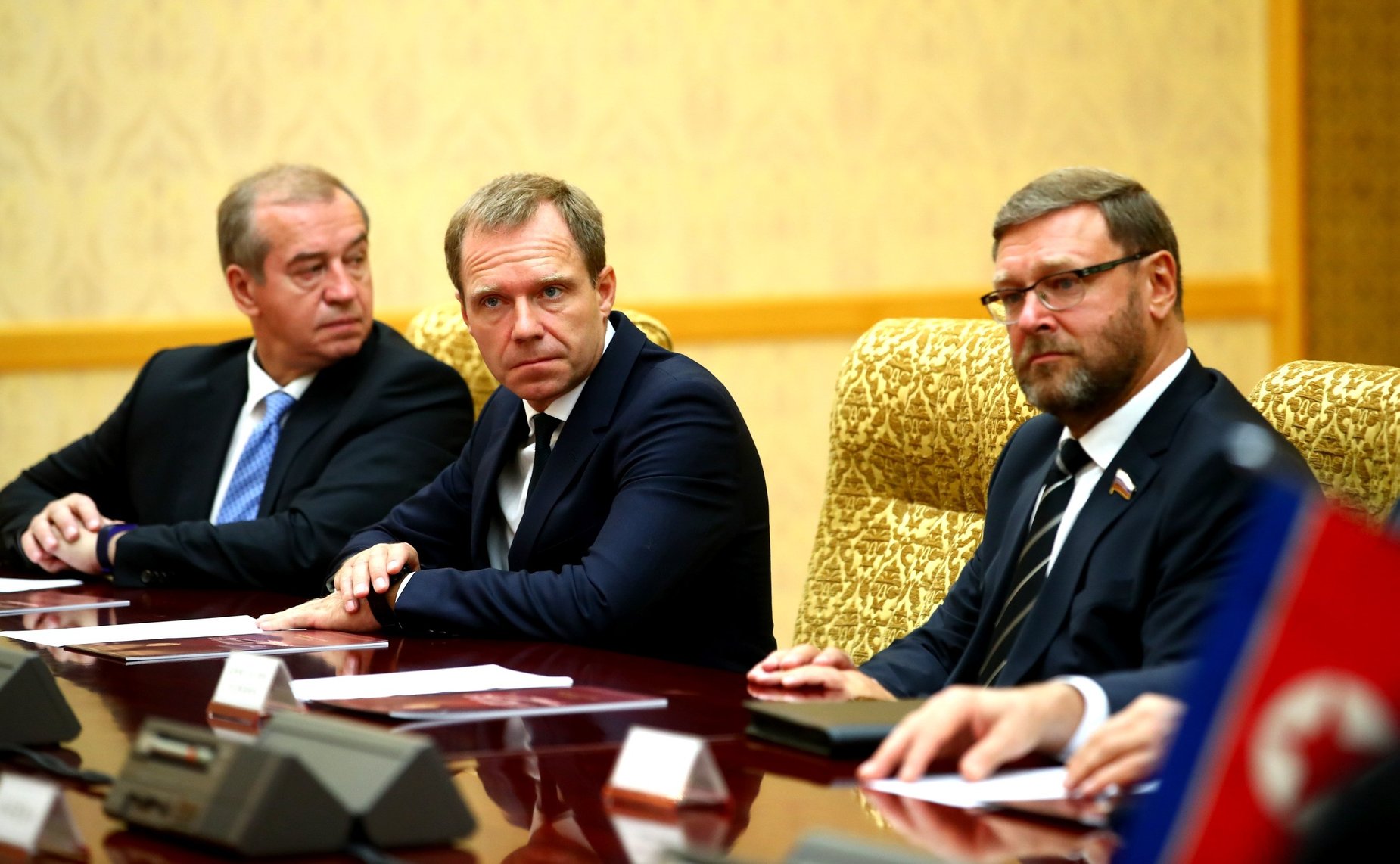 Встреча с Председателем Верховного Народного Собрания КНДР Цой Тхе Боком