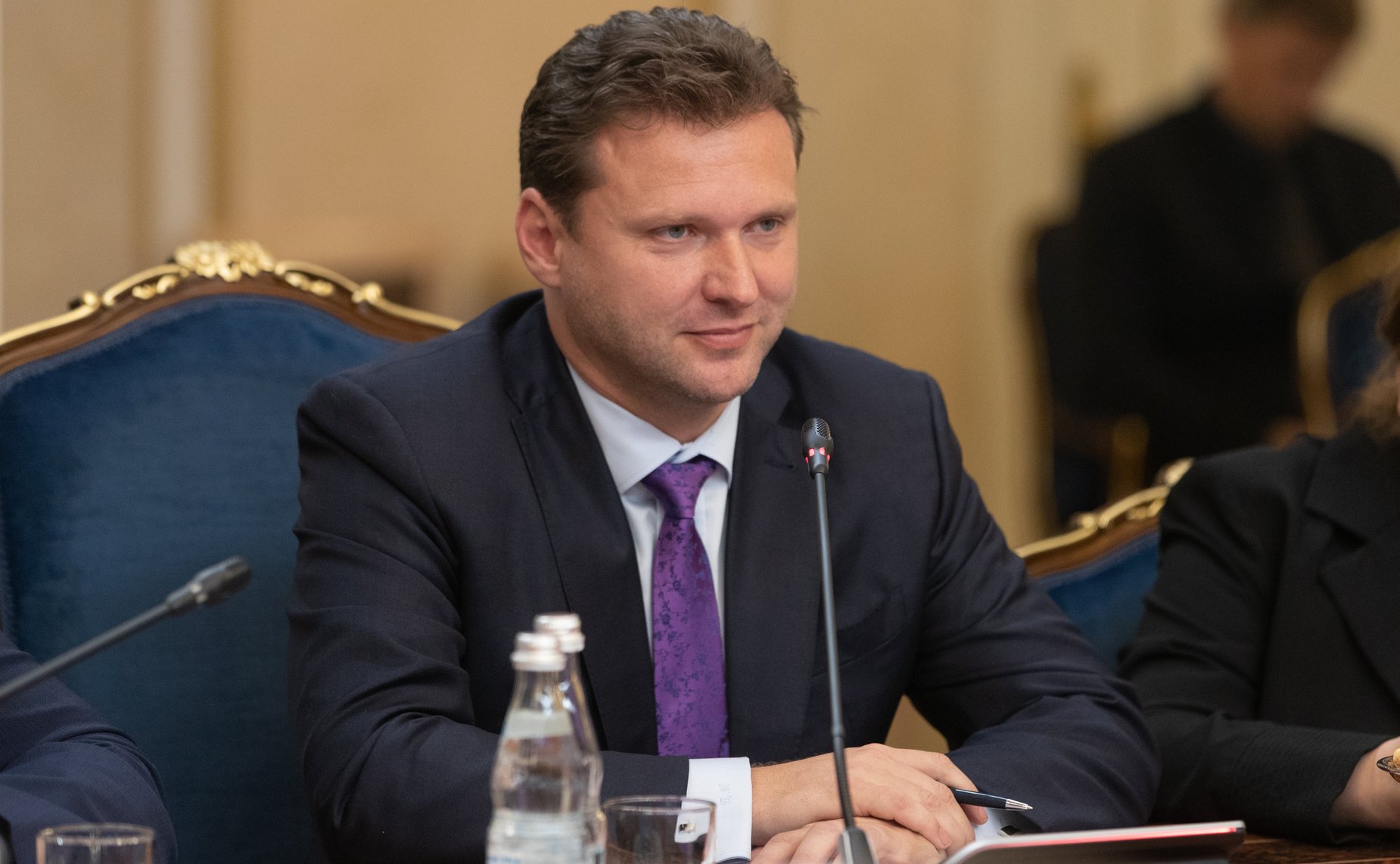 Встреча В. Матвиенко с Председателем Палаты депутатов Парламента Чешской Республики Радеком Вондрачеком