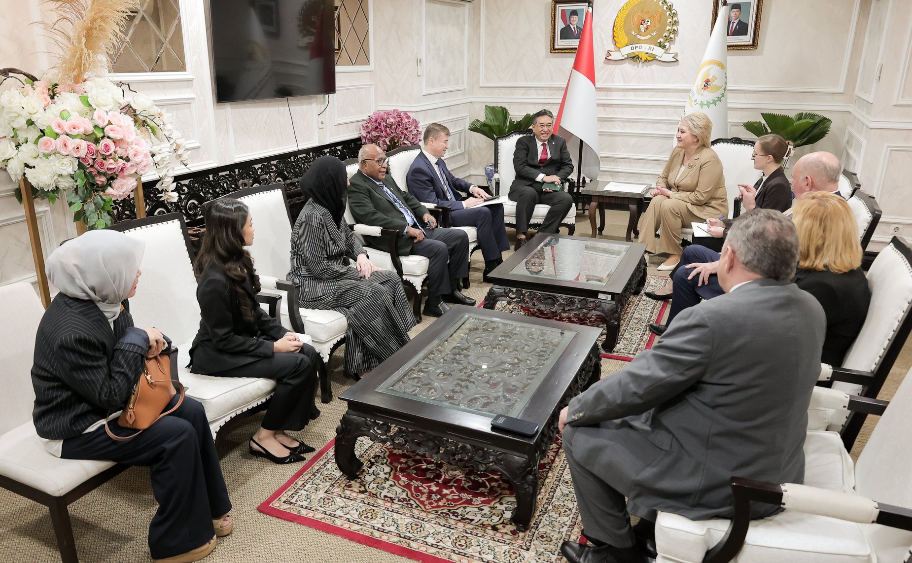 В рамках визита в Республику Индонезия делегация Совета Федерации провела ряд встреч