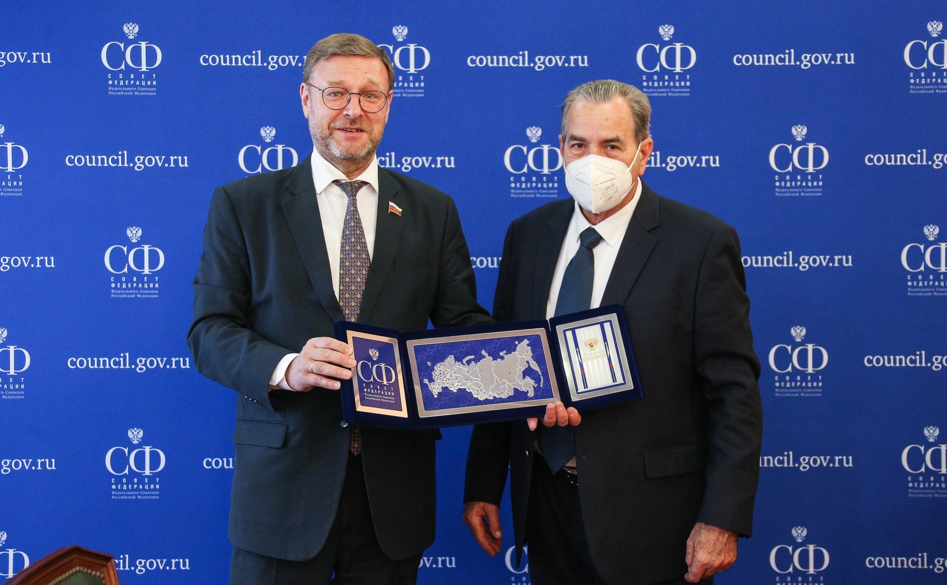 Встреча заместителя Председателя СФ Константина Косачева с Министром высшего образования Республики Куба Хосе Рамоном Саборидо Лоиди