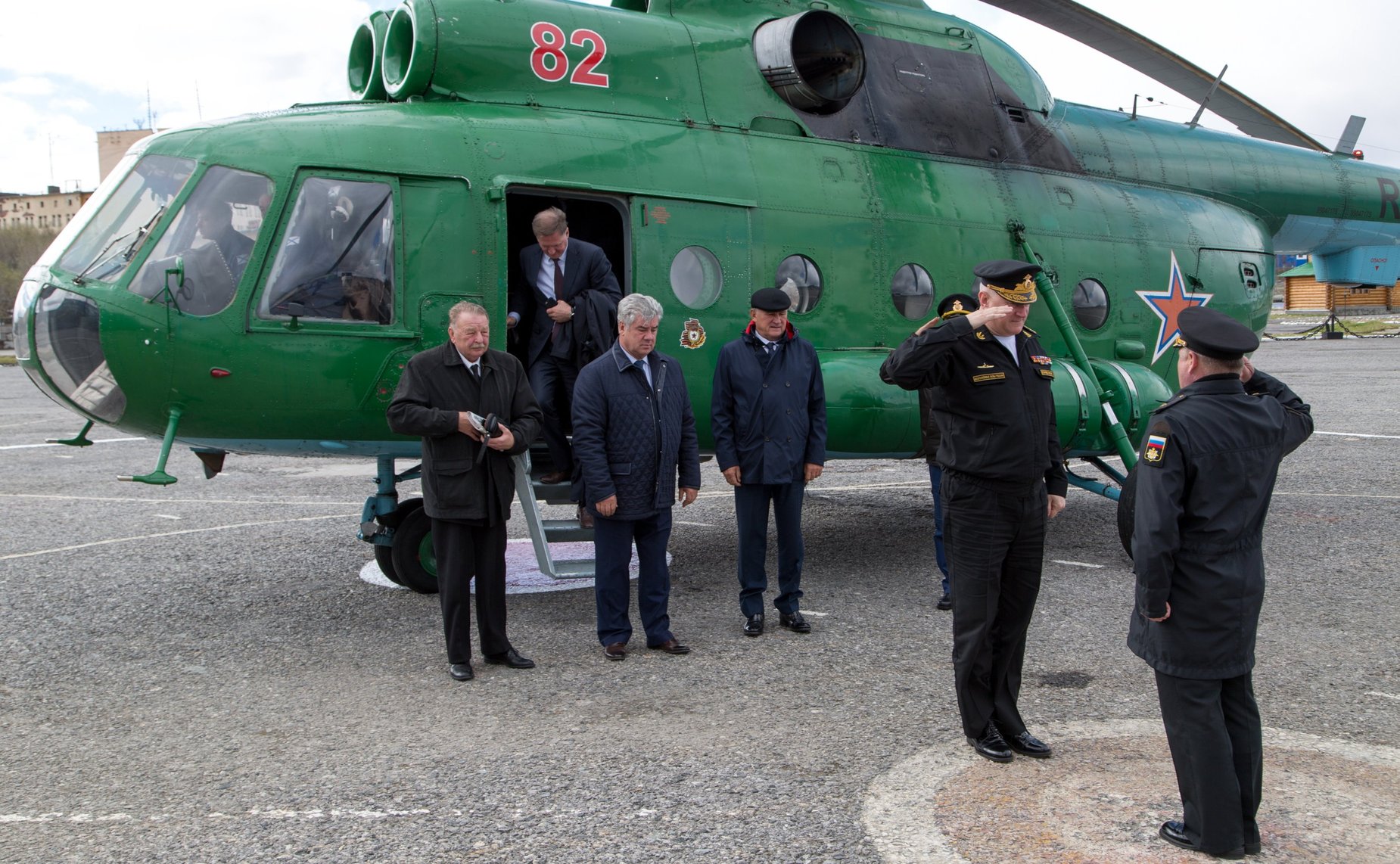 Выездное заседание Комитета СФ по обороне и безопасности в Гаджиево (Мурманская область)