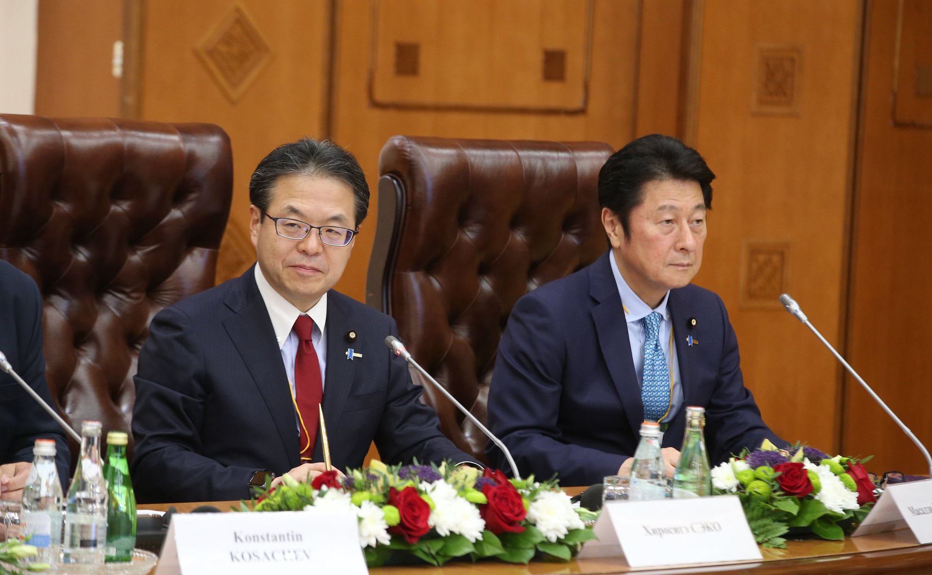 Совместное заседание Консультативного совета по содействию российско-японскому межпарламентскому и межрегиональному сотрудничеству