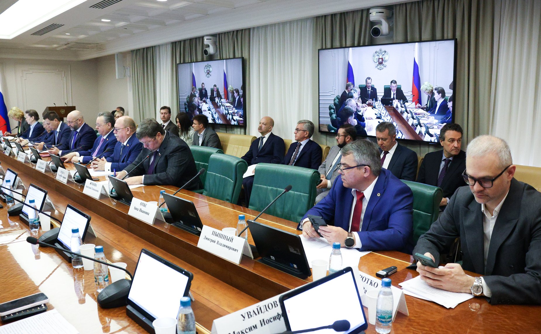 Заседание Комитета СФ по аграрно-продовольственной политике и природопользованию (в рамках Дней Чукотского автономного округа в Совете Федерации)