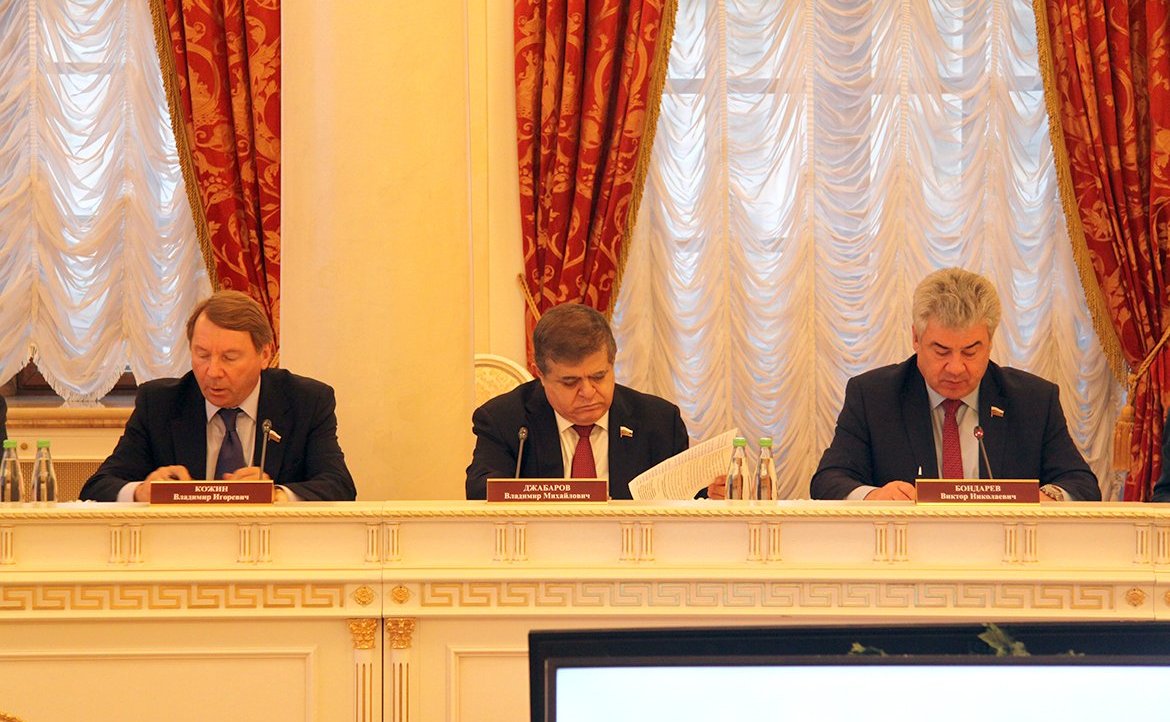 Совместное заседание Комитета СФ по международным делам, Комитета СФ по обороне и безопасности и Комитета по международным отношениям, обороне и безопасности Сената Парламента Республики Казахстан