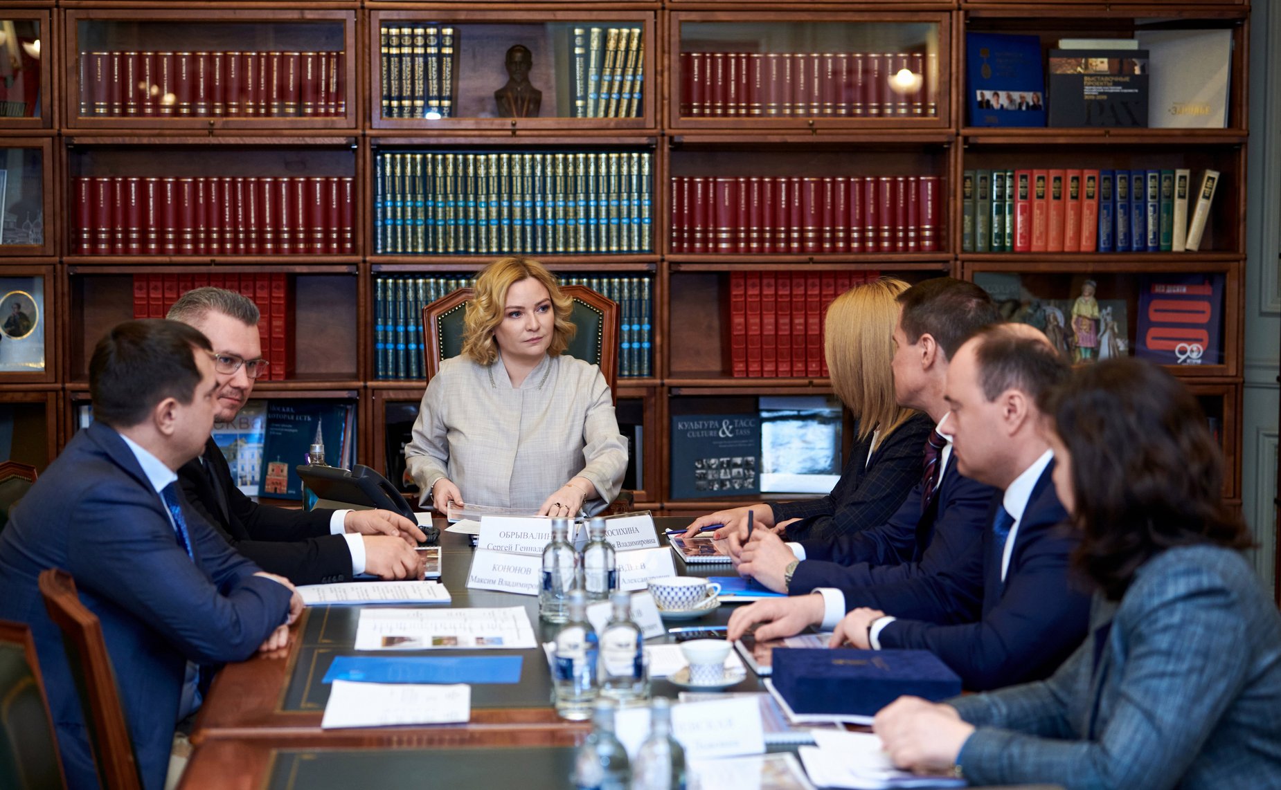 Наталия Косихина провела рабочую встречу с Министром культуры РФ Ольгой Любимовой