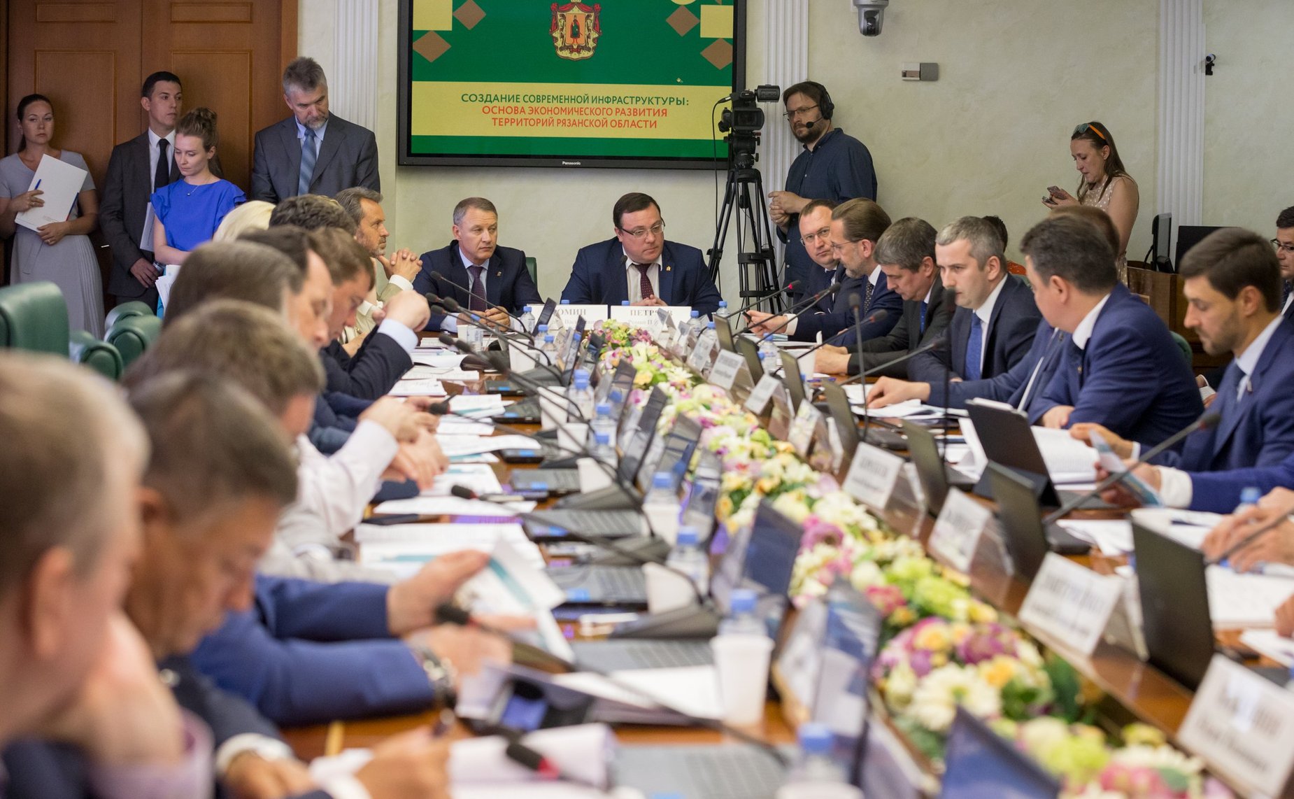 Расширенное заседание Комитета Совета Федерации по экономической политике на тему «Создание современной инфраструктуры: основа экономического развития территорий Рязанской области»