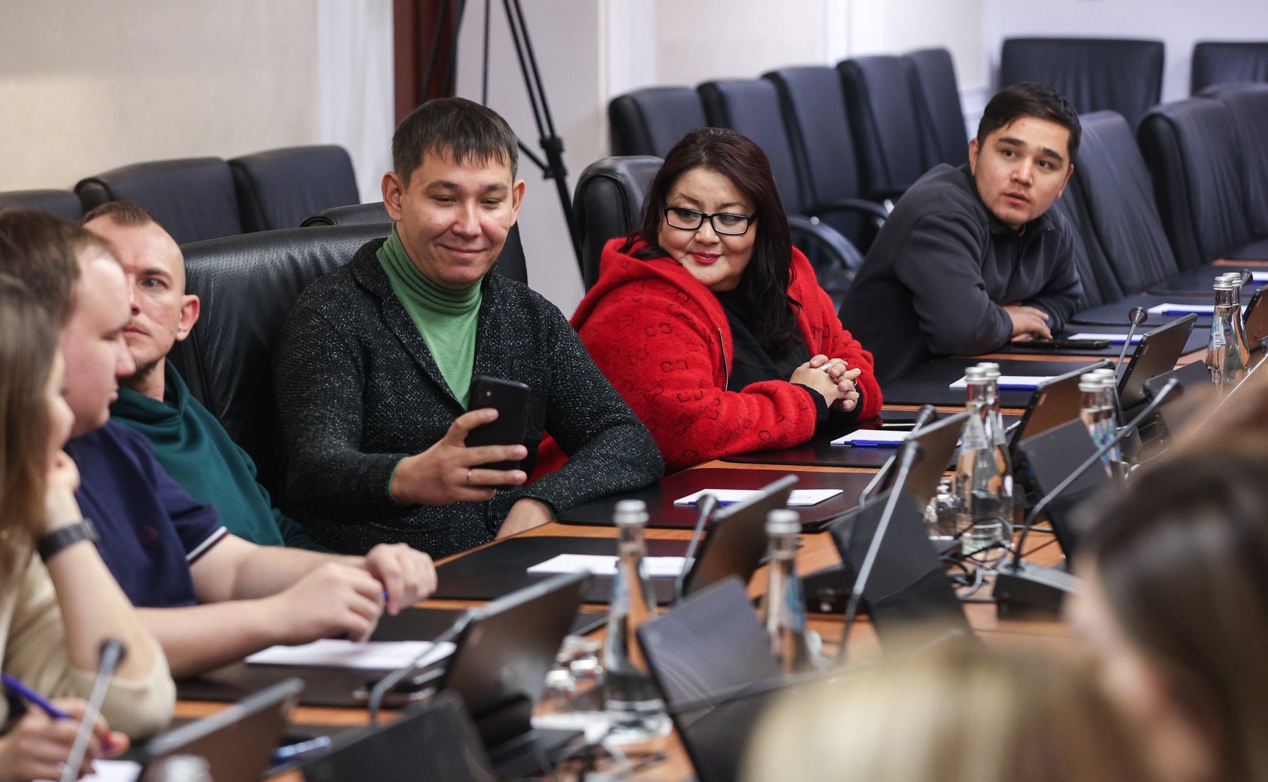 Встреча председателя Комитета СФ по международным делам Григория Карасина с журналистами ближнего зарубежья