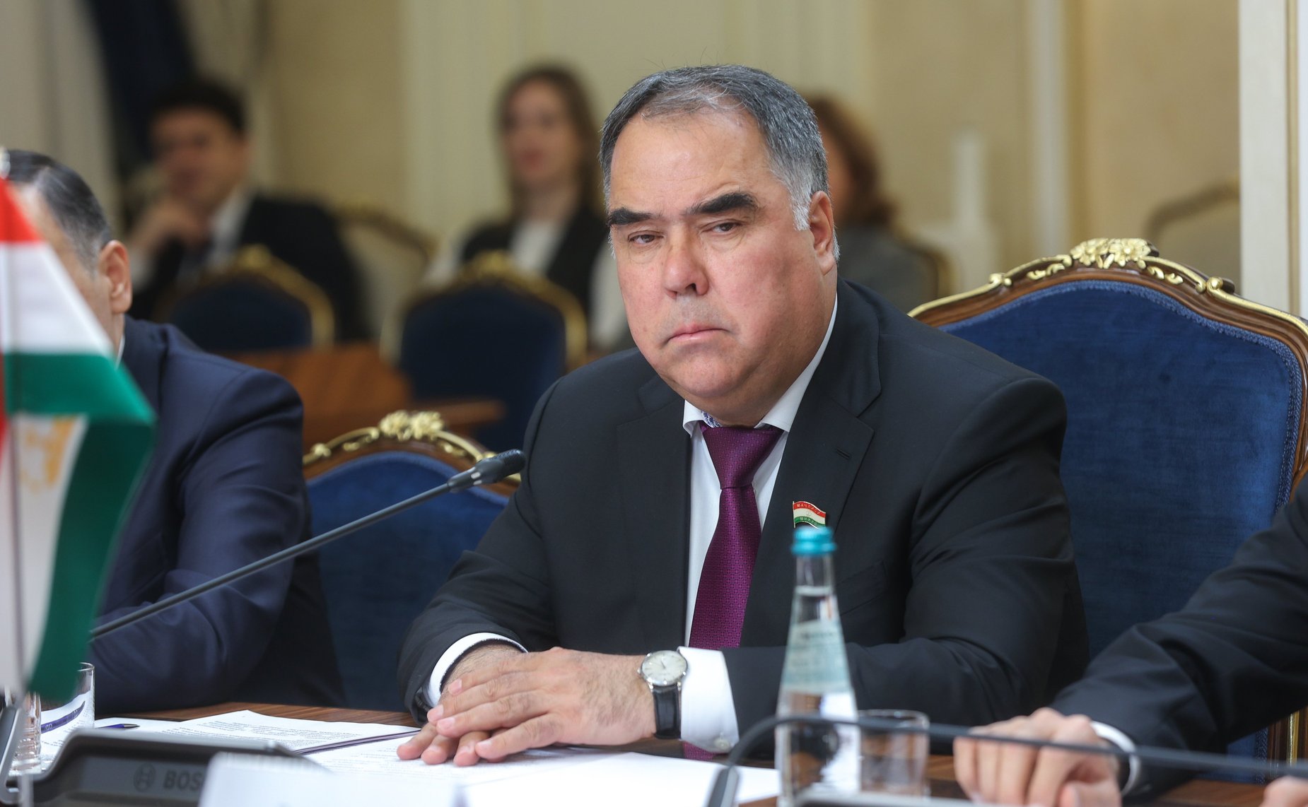 Заседание Комиссии по сотрудничеству Совета Федерации Федерального Собрания Российской Федерации и Маджлиси милли Маджлиси Оли Республики Таджикистан