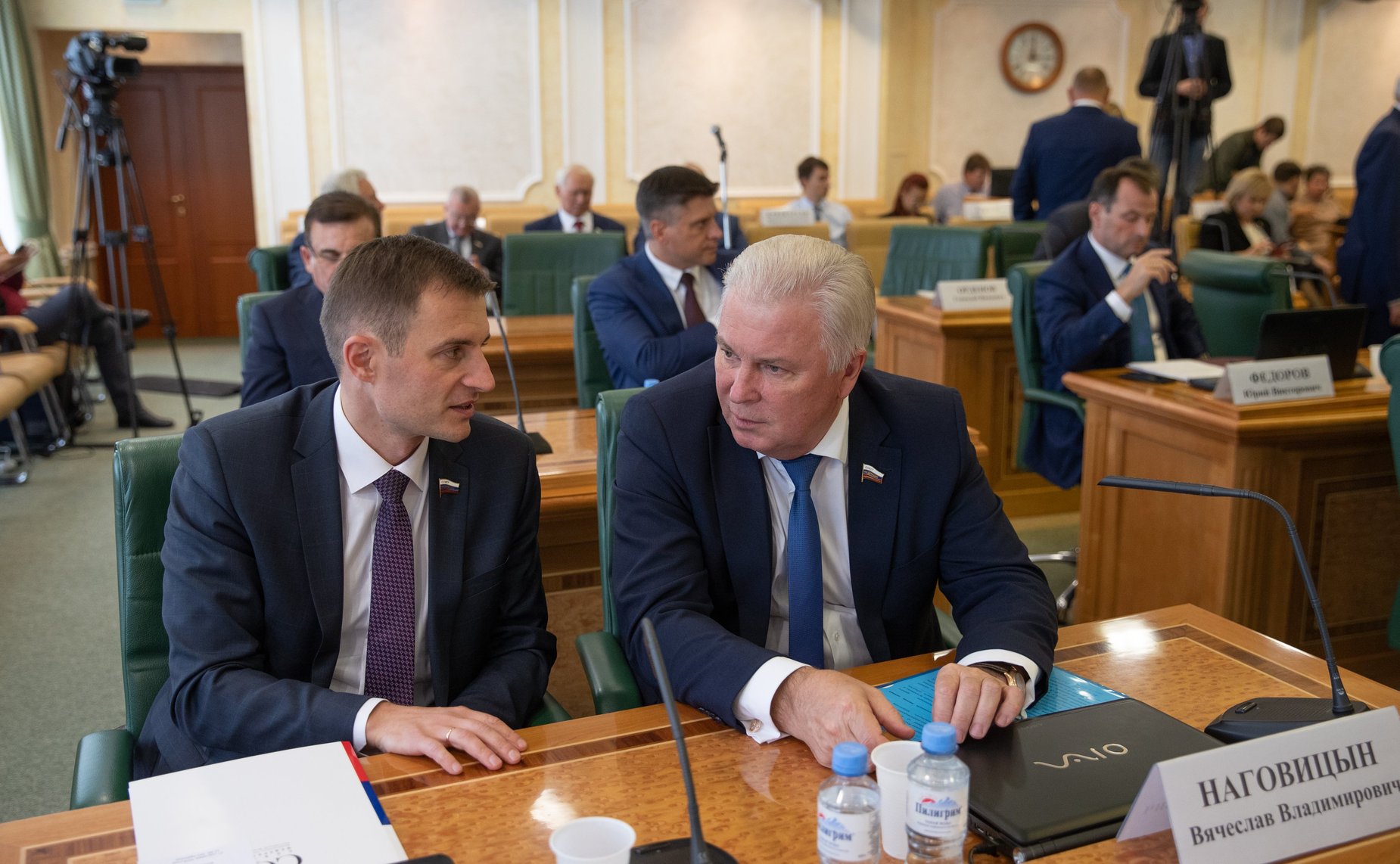 Дмитрий Шатохин и Вячеслав Наговицын