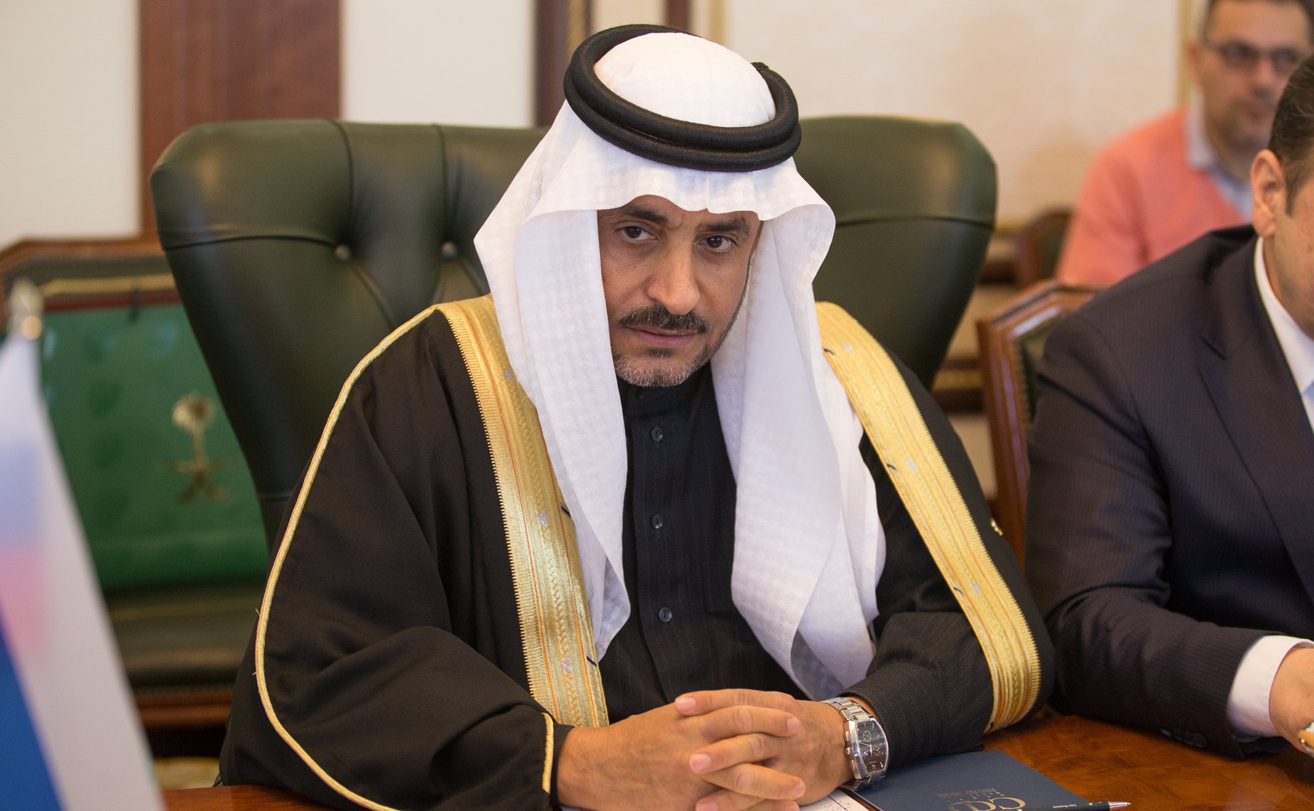 Встреча В. Матвиенко с заместителем Председателя Консультативного совета Королевства Саудовская Аравия Яхъей Абдуллой Ас-Самааном