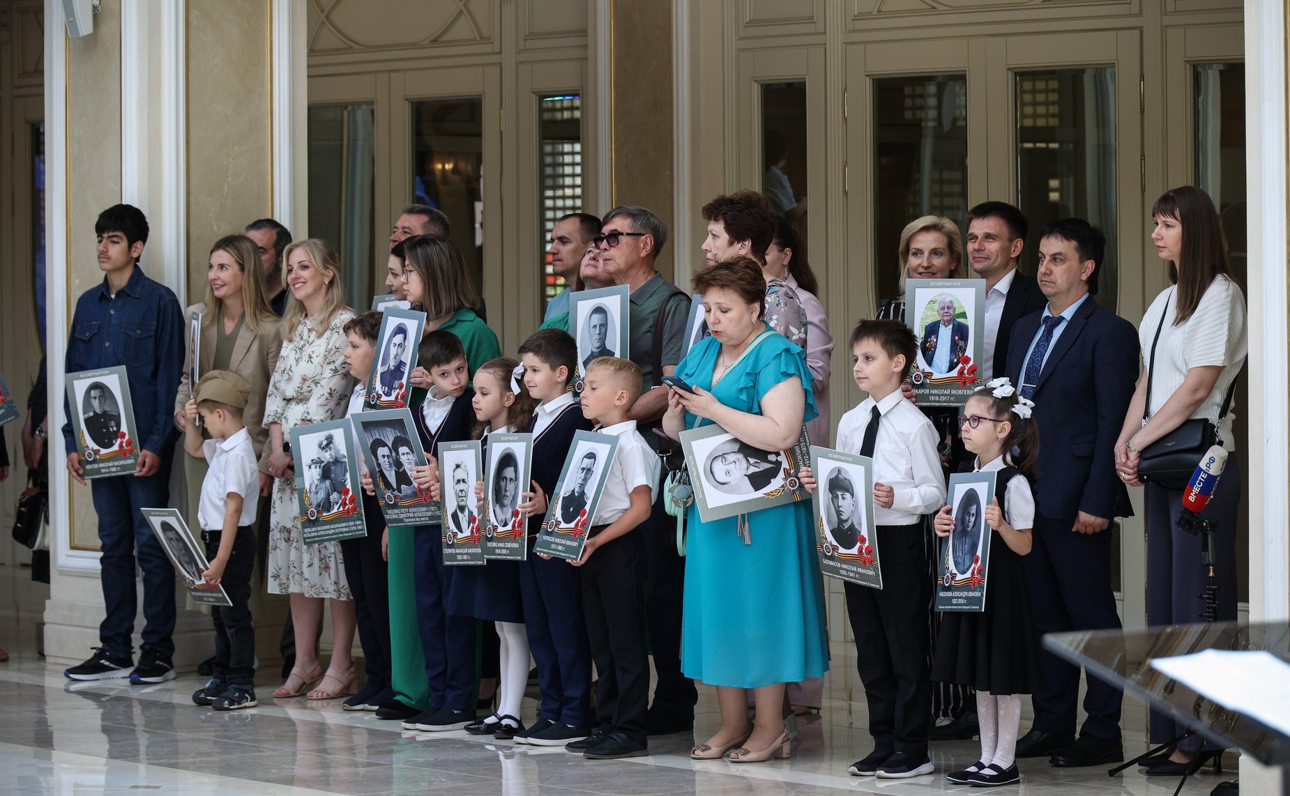 В Совете Федерации состоялась торжественная церемония открытия выставки «Память поколений»
