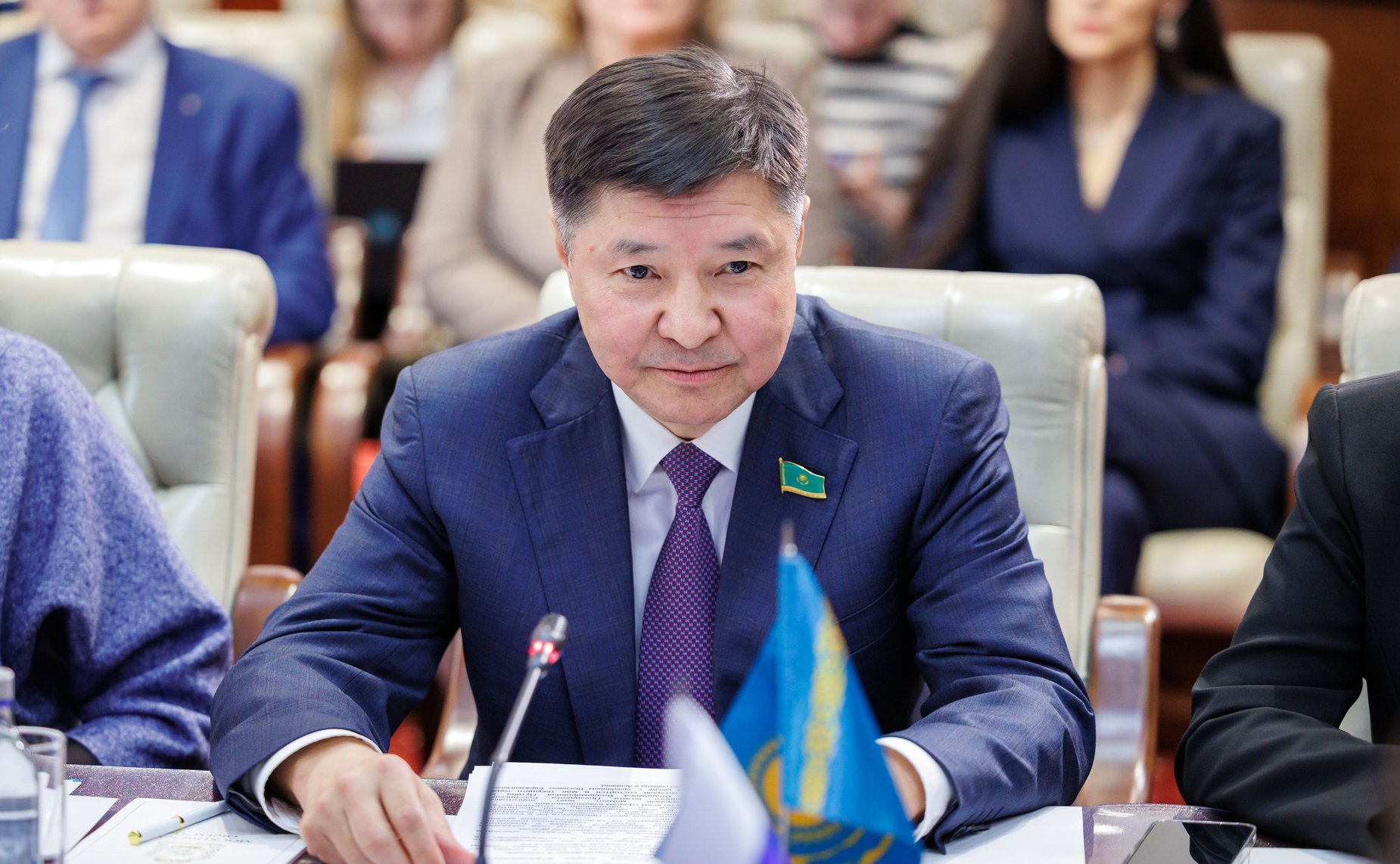 Заседание Комиссии по сотрудничеству между Советом Федерации и Сенатом Парламента Республики Казахстан