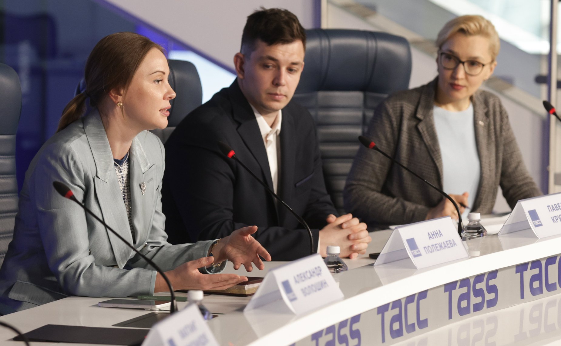 В пресс-центре ТАСС прошла пресс-конференция, посвященная проведению с 9 по 19 мая в России и Республике Беларусь просветительской молодежной экспедиции «Код непокоренных»