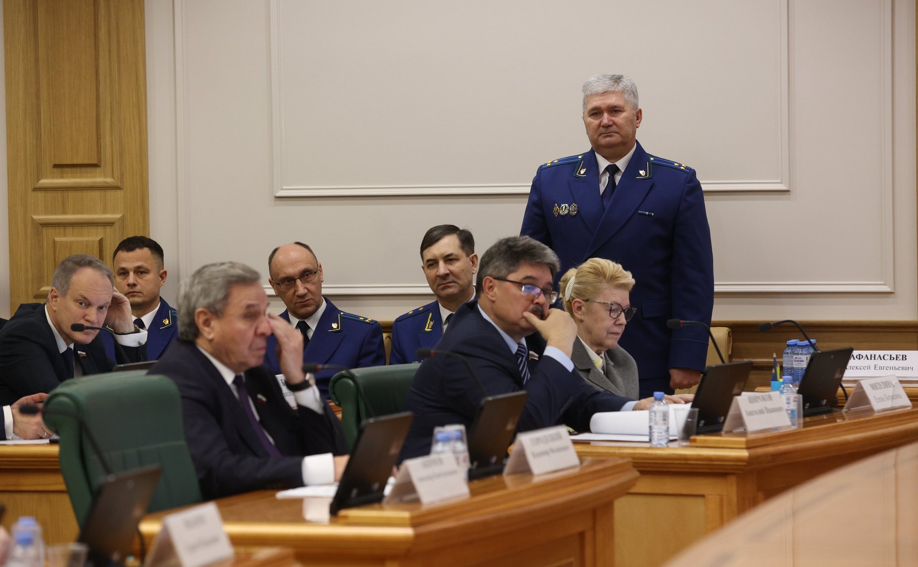 Совместное заседание Комитета СФ по конституционному законодательству и государственному строительству, Комитета СФ по обороне и безопасности и Комитета СФ федеративному устройству, региональной политике, МСУ и делам Севера