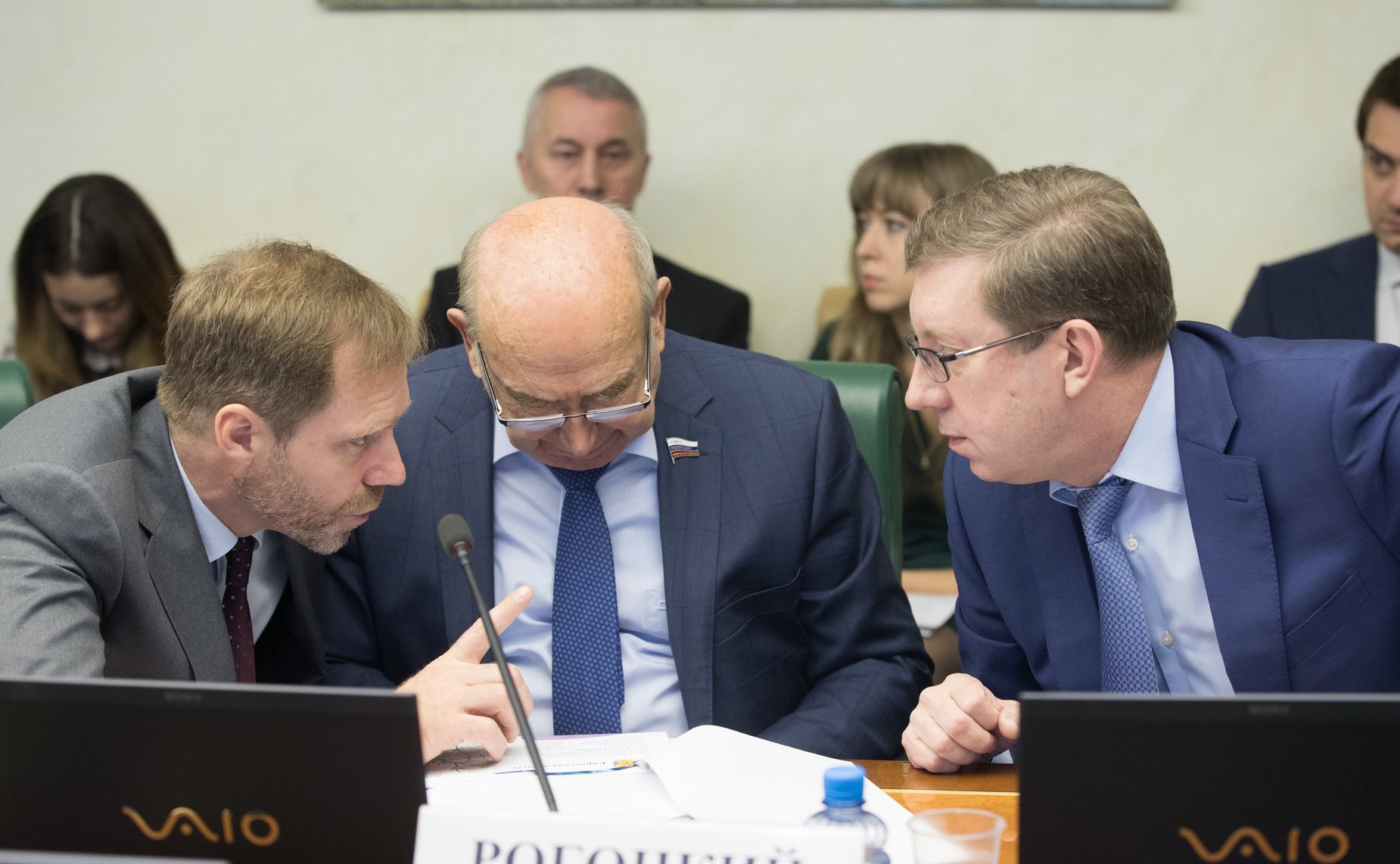 А. Кутепов, В. Рогоцкий и А. Майоров