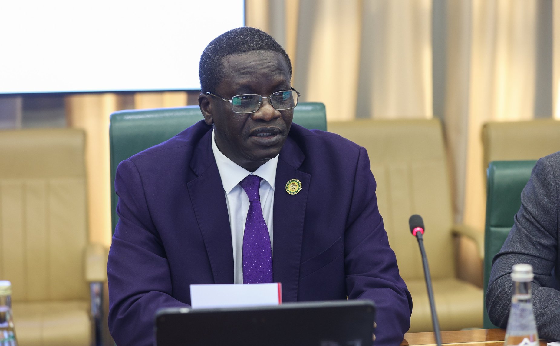 Встреча председателя Комитета СФ по международным делам Григория Карасина с Чрезвычайным и Полномочным Послом Федеральной Демократической Республики Эфиопии