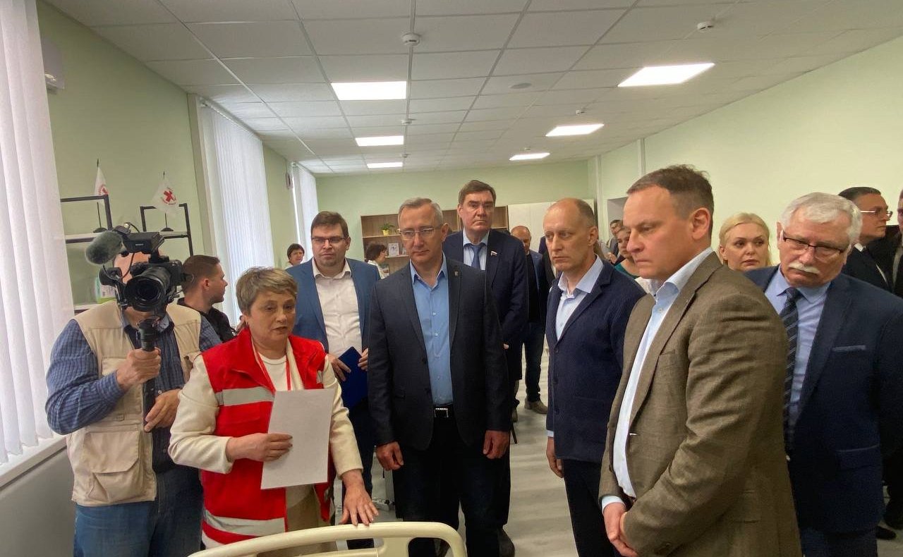 Александр Савин принял участие в открытии Калужского филиала Государственного фонда поддержки участников специальной военной операции «Защитники Отечества»