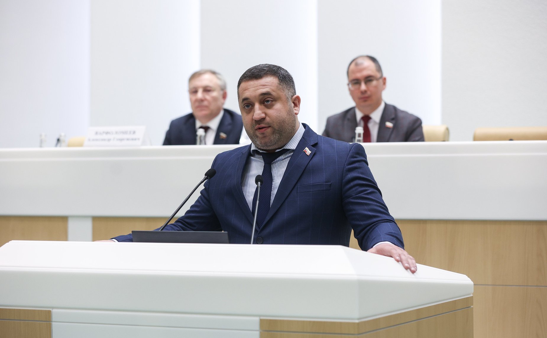 Заседание Палаты молодых законодателей при Совете Федерации