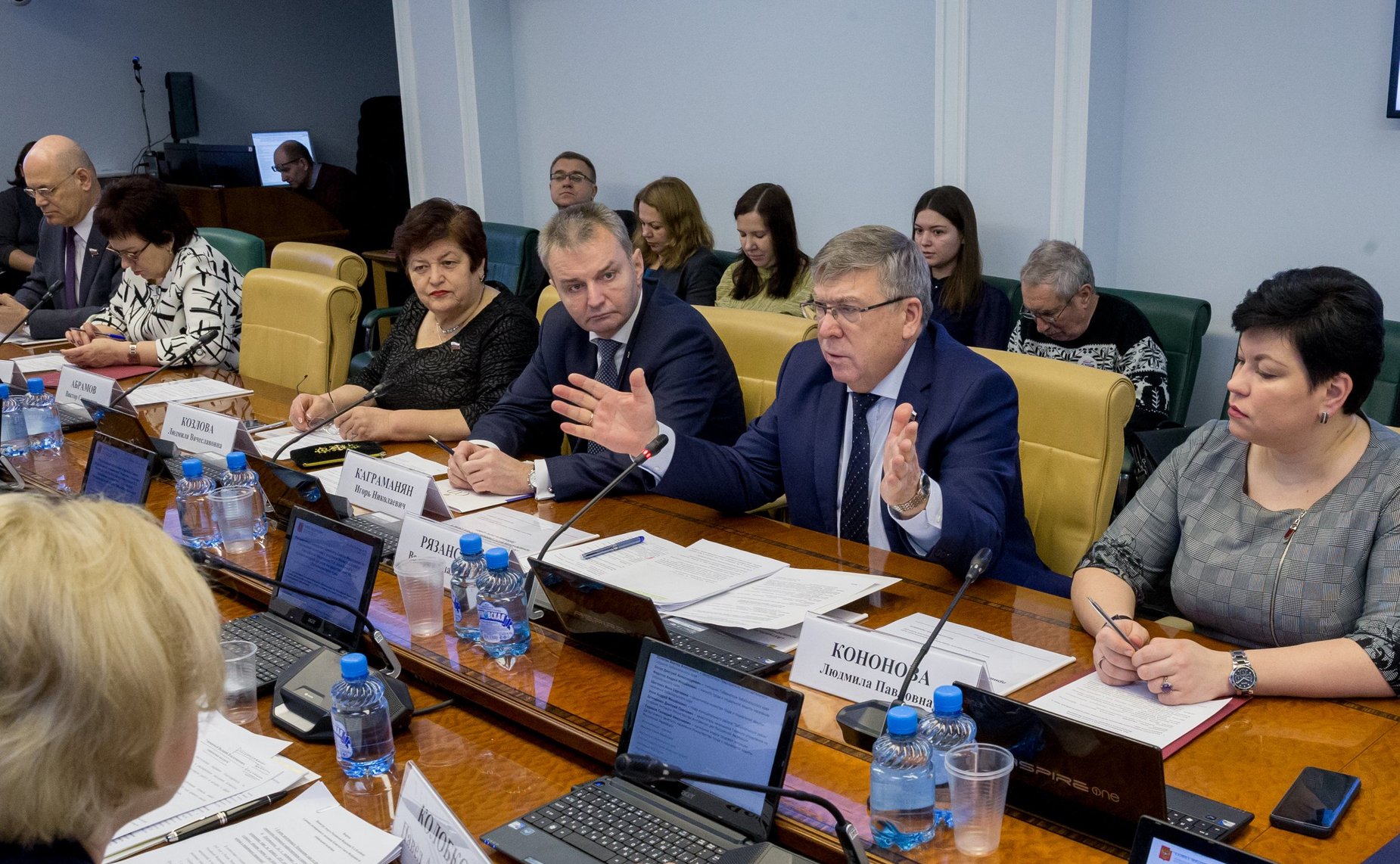 Расширенное заседание Комитета СФ по социальной политике с участием Министра спорта РФ П.А. Колобкова и представителей органов государственной власти Забайкальского края