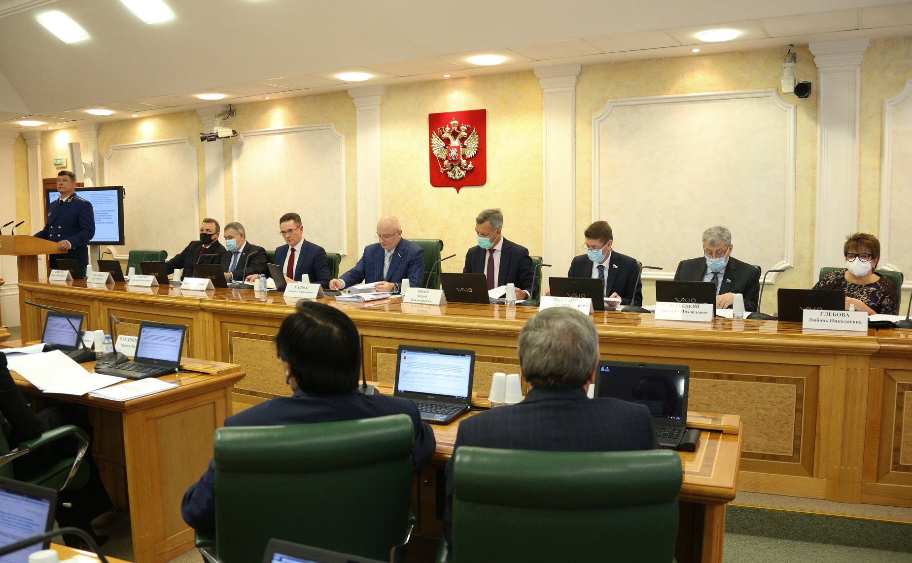 Совместное заседание Комитета СФ по конституционному законодательству и государственному строительству, Комитета СФ по обороне и безопасности и Комитета СФ по федеративному устройству, региональной политике, местному самоуправлению и делам Севера