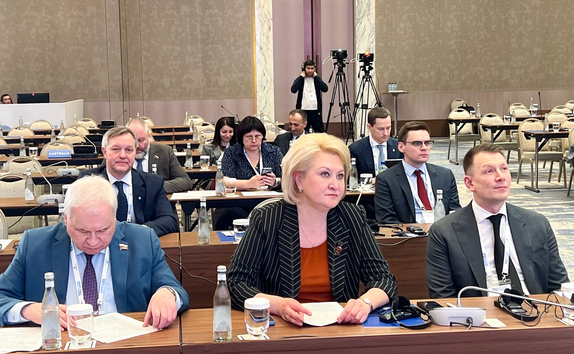 Сенаторы приняли участие в мероприятиях 150-й Ассамблеи МПС