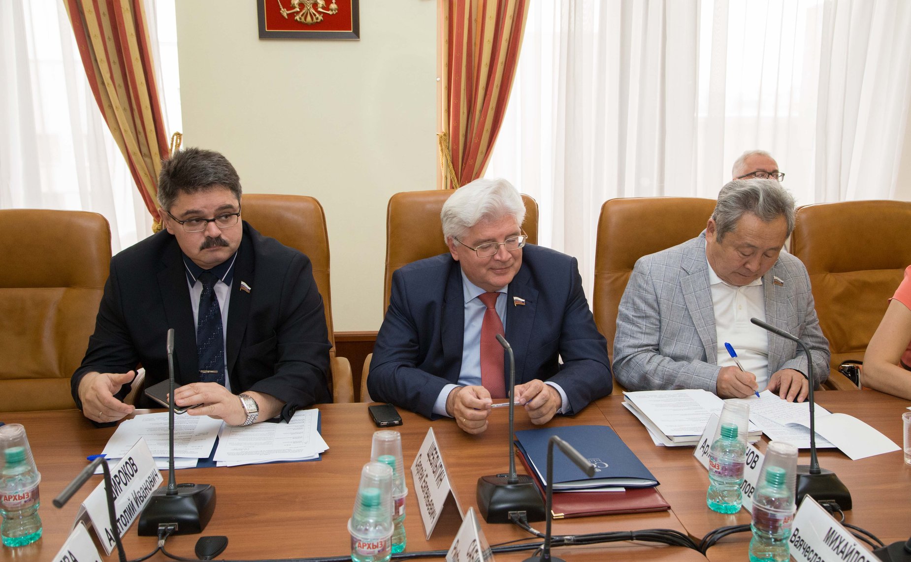 Совещание в СФ на тему «Организационные аспекты реализации государственной национальной политики на федеральном уровне» Широков, щеблыгин, тулохонов