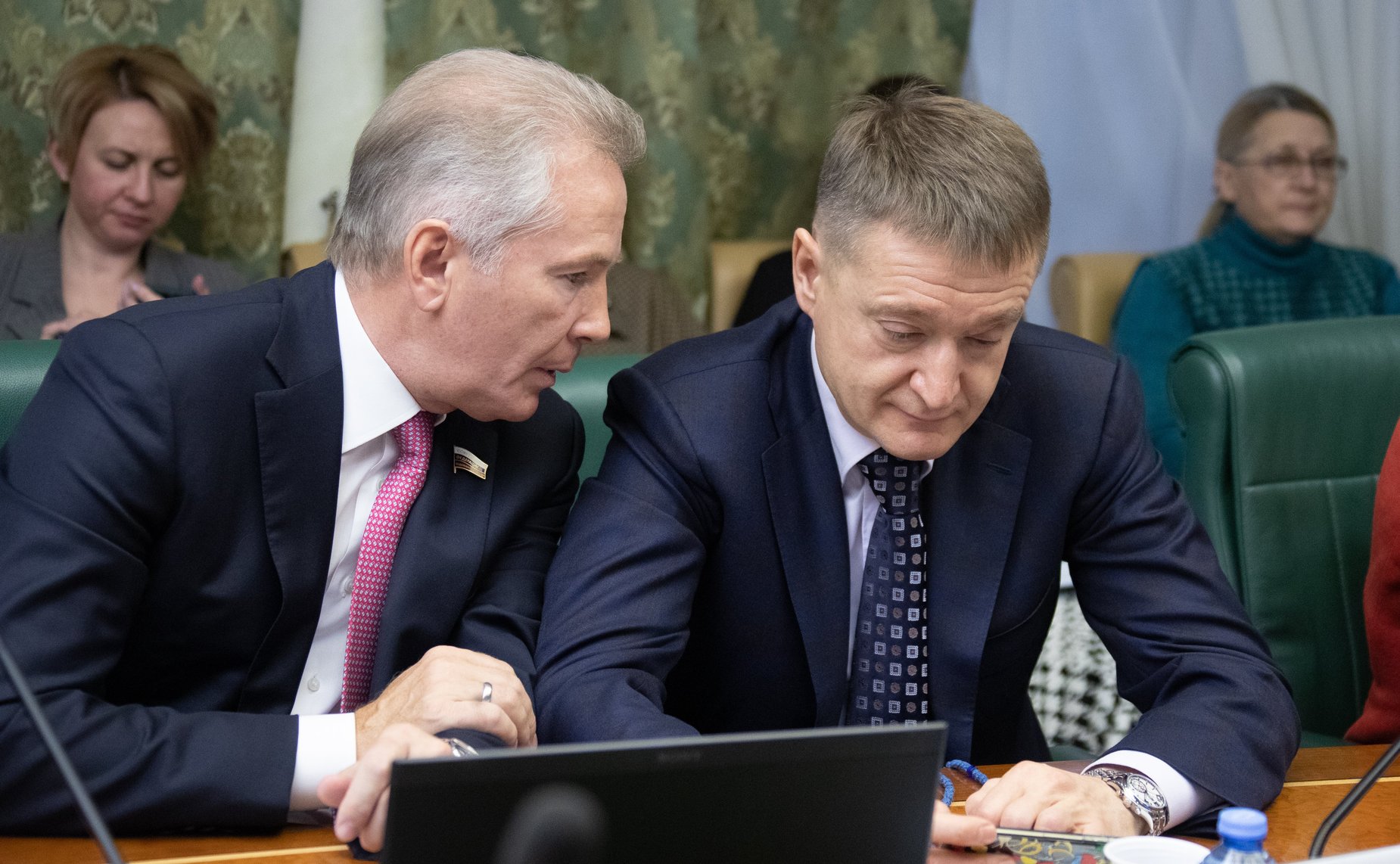 Валерий Пономарев и Олег Ткач