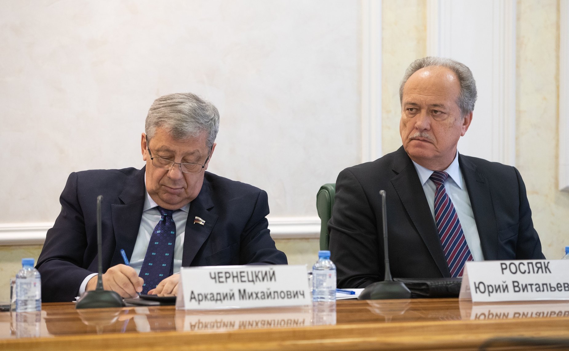 Аркадий Чернецкий и Юрий Росляк