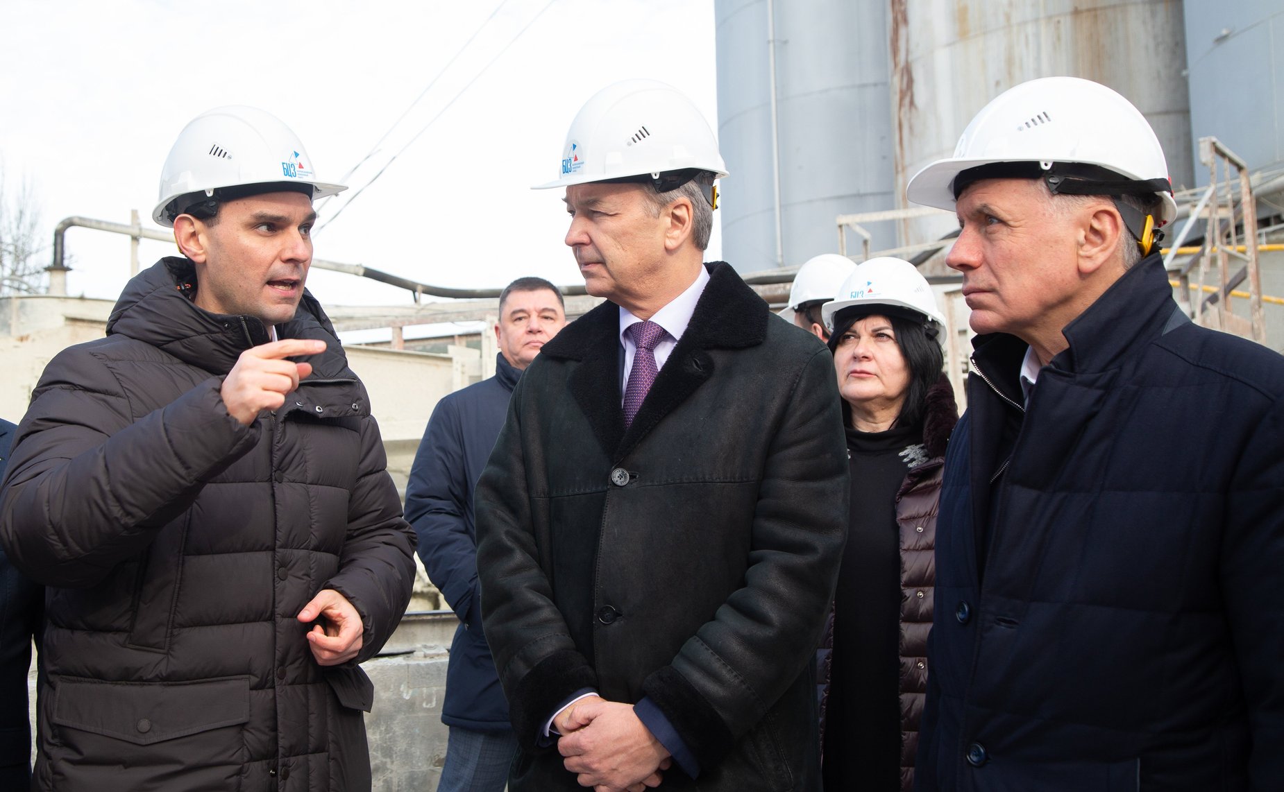 Сенаторы посетили Бахчисарайский цементный завод в Республике Крым