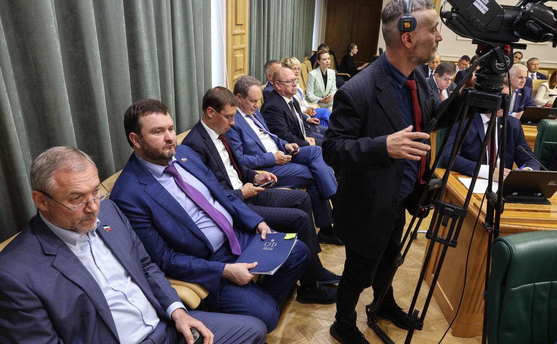 Встреча сенаторов Российской Федерации с заместителем Председателя Правительства РФ Маратом Хуснуллиным в формате «открытого диалога»