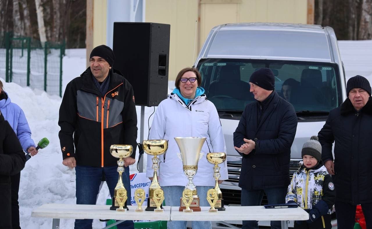 Андрей Хапочкин посетил чемпионат детсадовской хоккейной лиги «Хоккей в валенках»